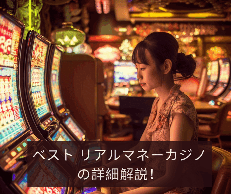 ベスト リアルマネーカジノの詳細解説!