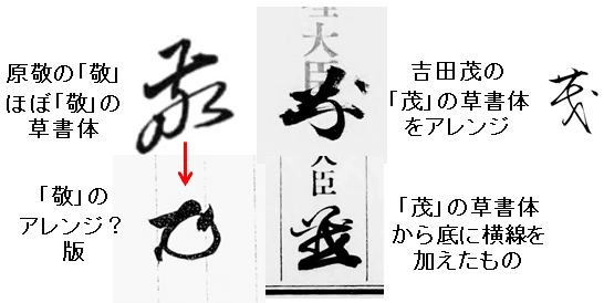花押（かおう）の歴史【その3】明治以降の花押とその作り方｜お字書き