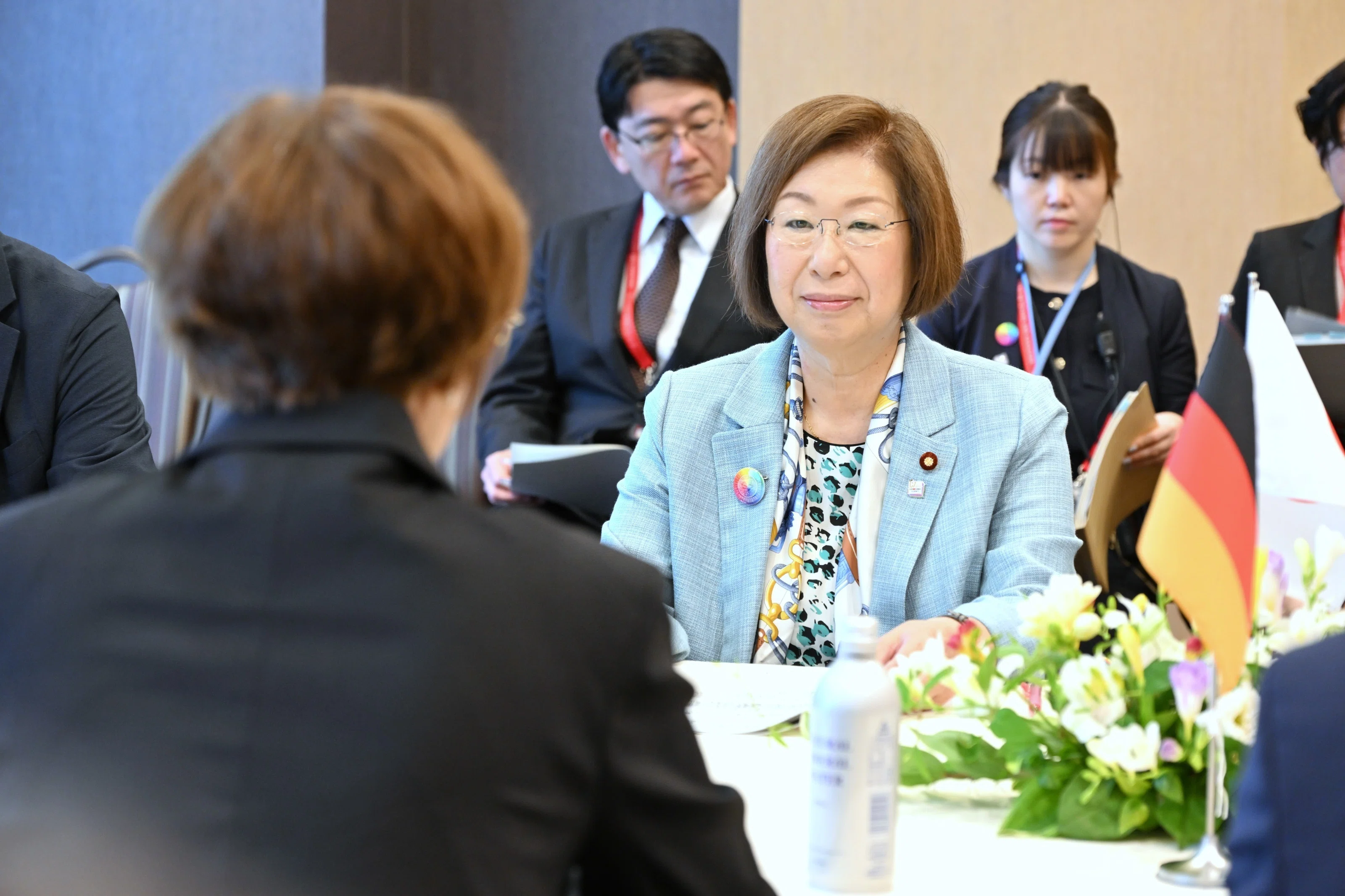G7富山・金沢教育大臣会合、最終日。ドイツとの会談、金沢大学訪問