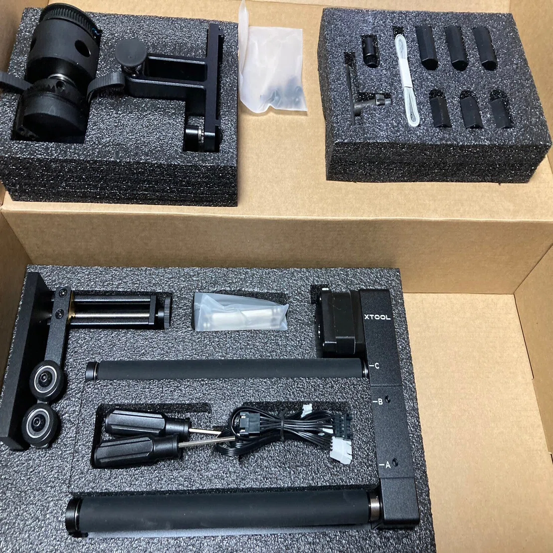 xTool D1 Pro ハニカム&回転RA2 開封の儀 #ハンドメイド実践日記467 