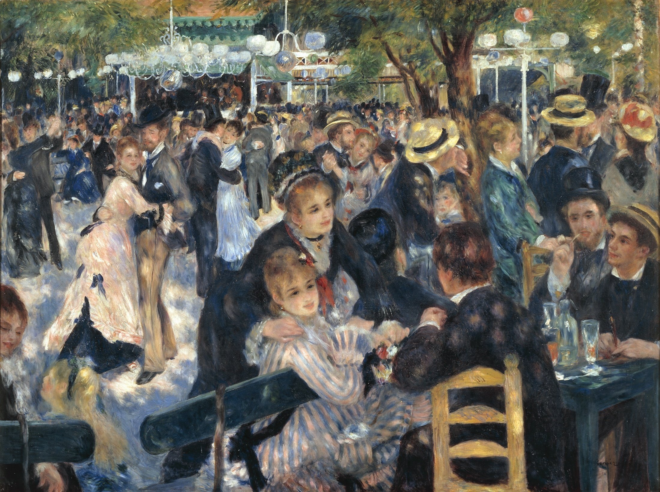 絵画 オーギュスト・ルノワール 舞踏会リマスターアート社23/100枚限定品 絵画 オーギュスト・ルノワール 舞踏会リマスターアート社23/100
