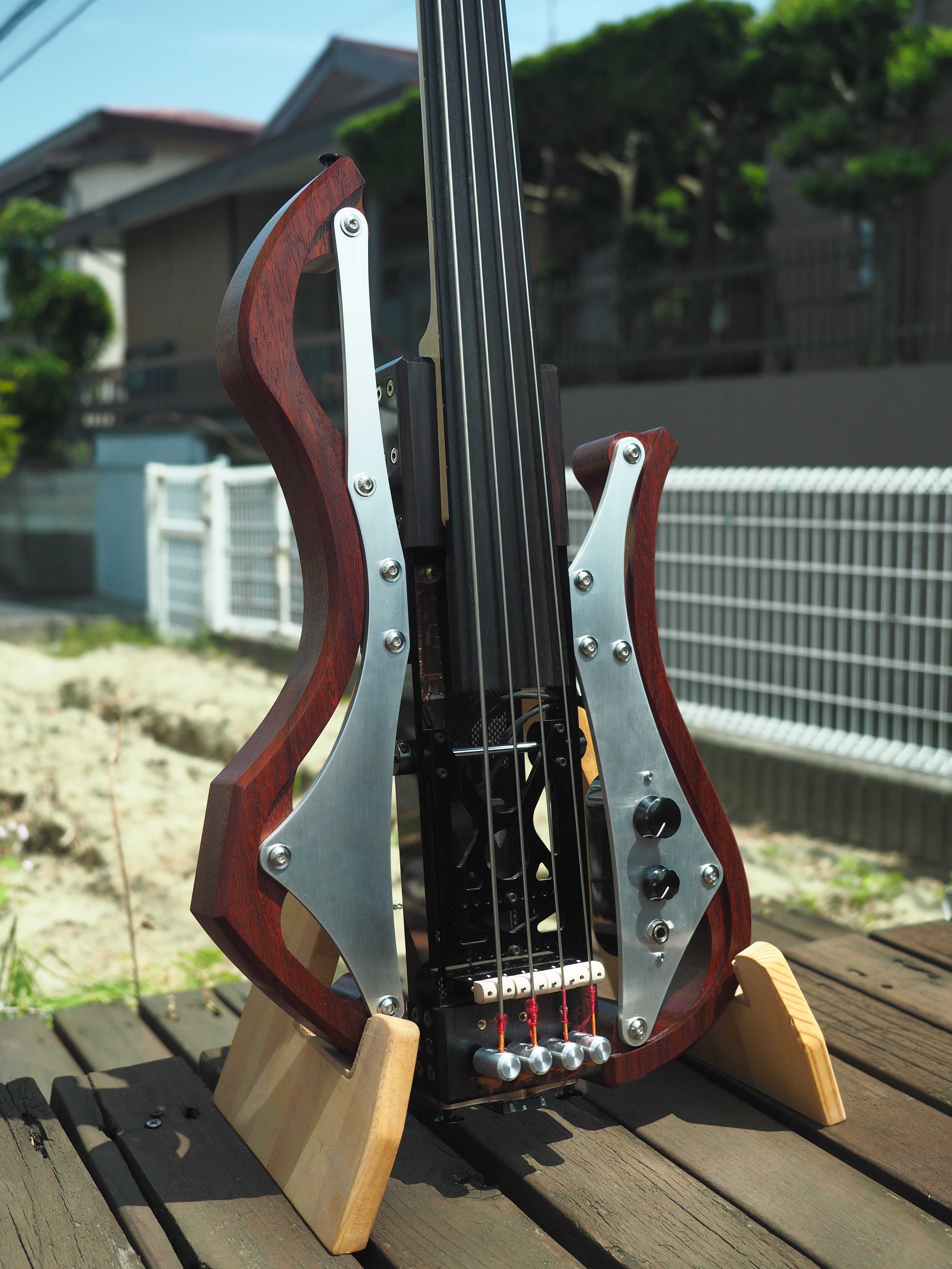 Type4 electric wood bass. 四号機改 FOR SALE!｜Andy Andy bass&guitar