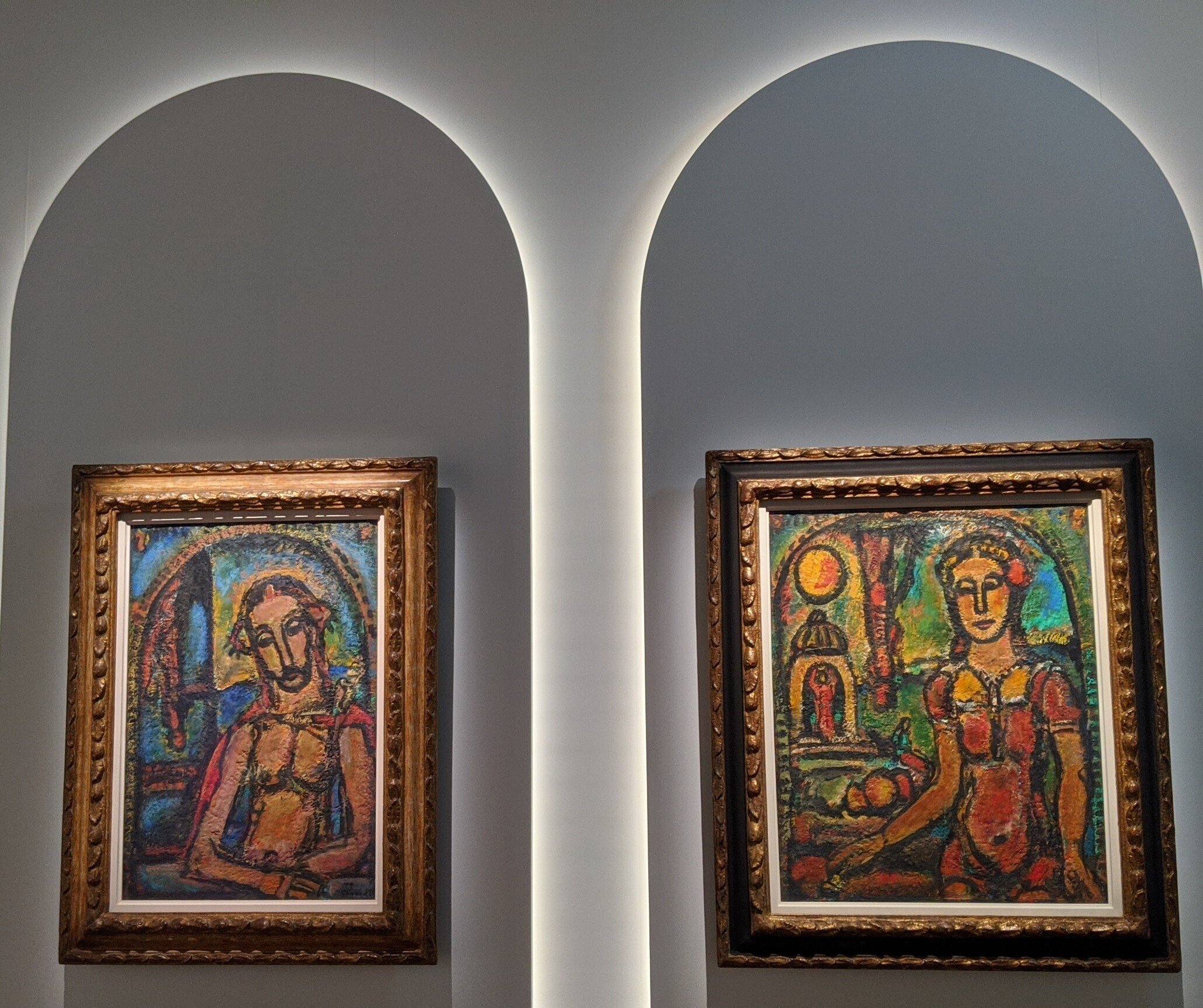 ジョルジュ・ルオー展 かたち、色、ハーモニー（ほぼ写真）｜白桃ゆめの