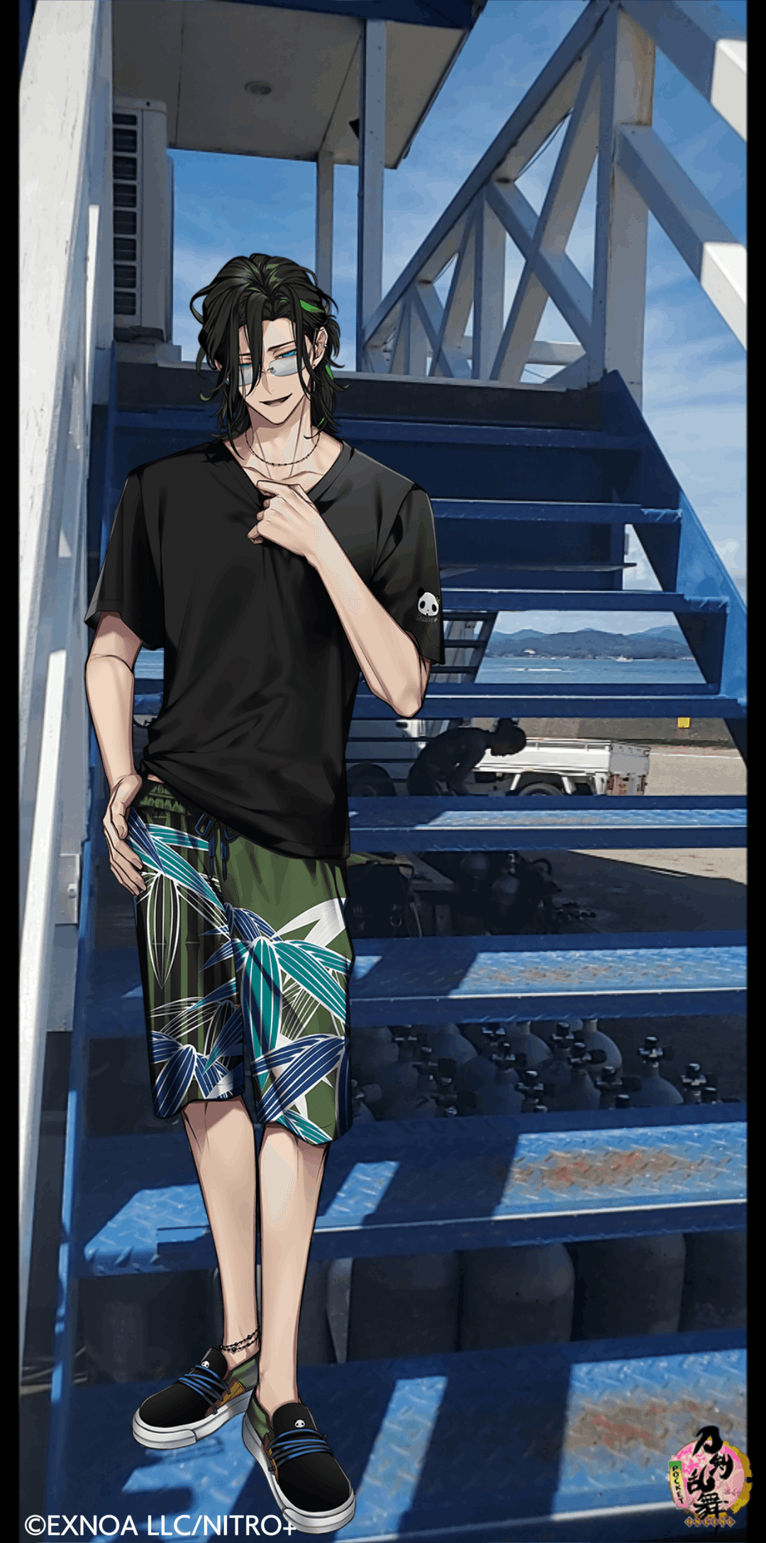 笹貫刀剣乱舞】跪坐 スクエア缶バッジ 笹貫 刀剣乱舞 40点セット