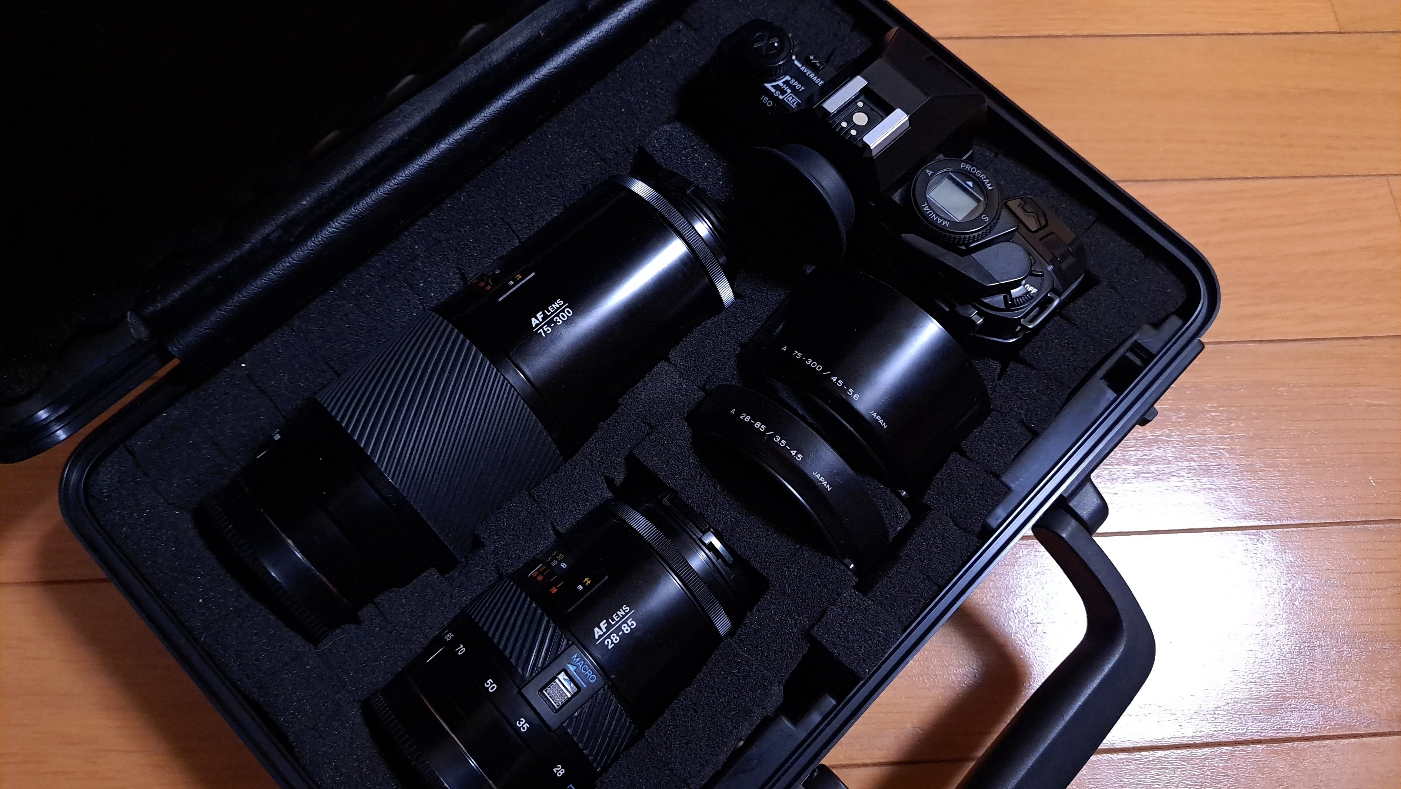 ミノルタAマウントレンズは永く使えるか｜うにょーん