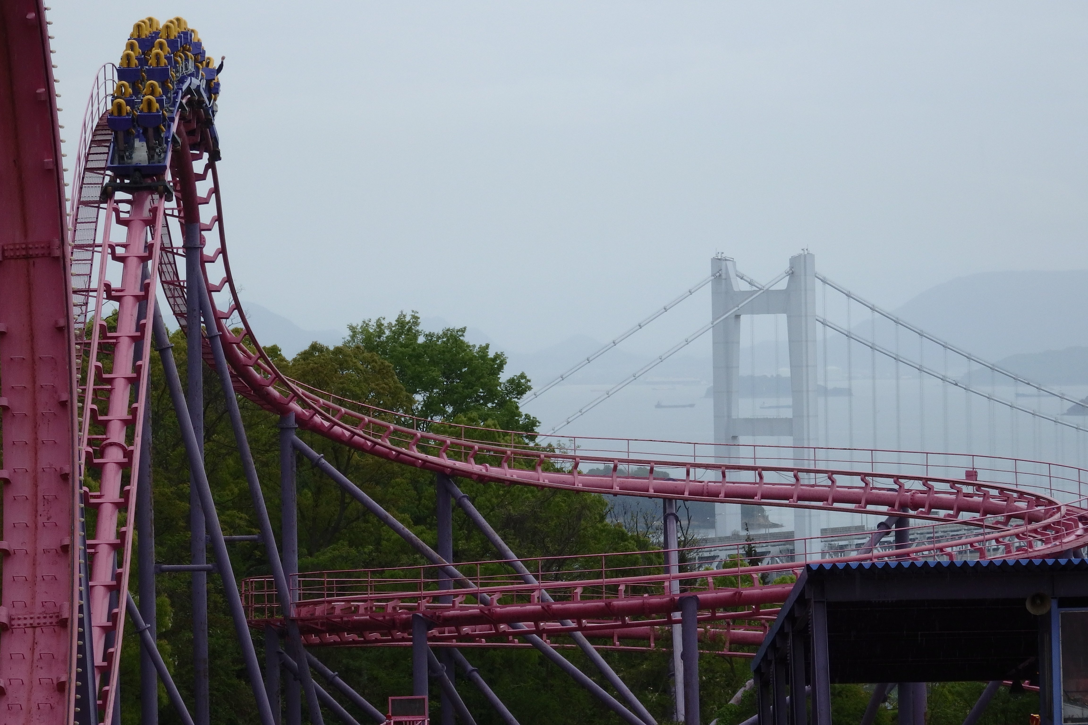 俺とスタンディングコースター＠鷲羽山ハイランド｜特に無し
