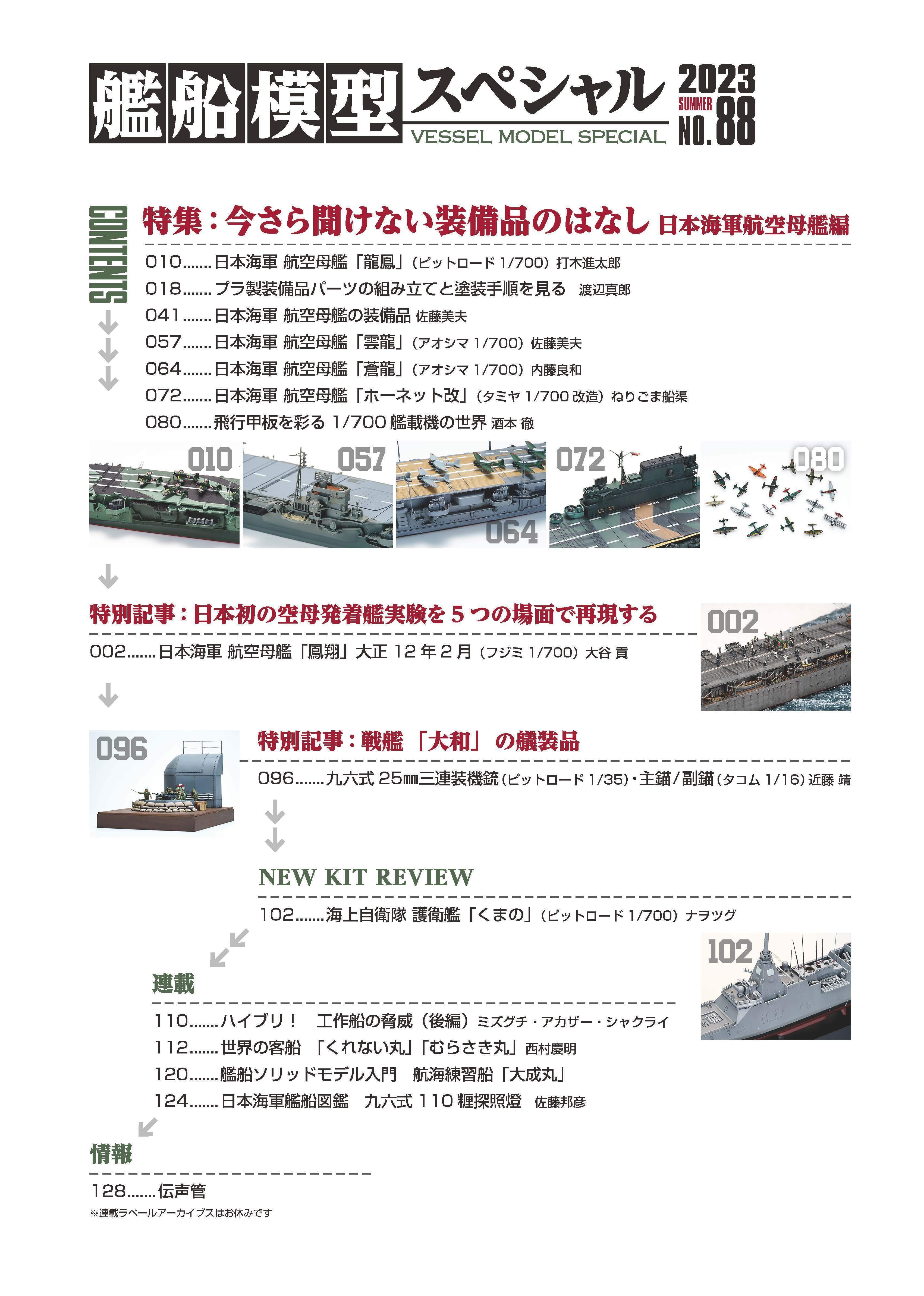 サンプル公開】艦船模型スペシャルNo.88｜モデルアート公式