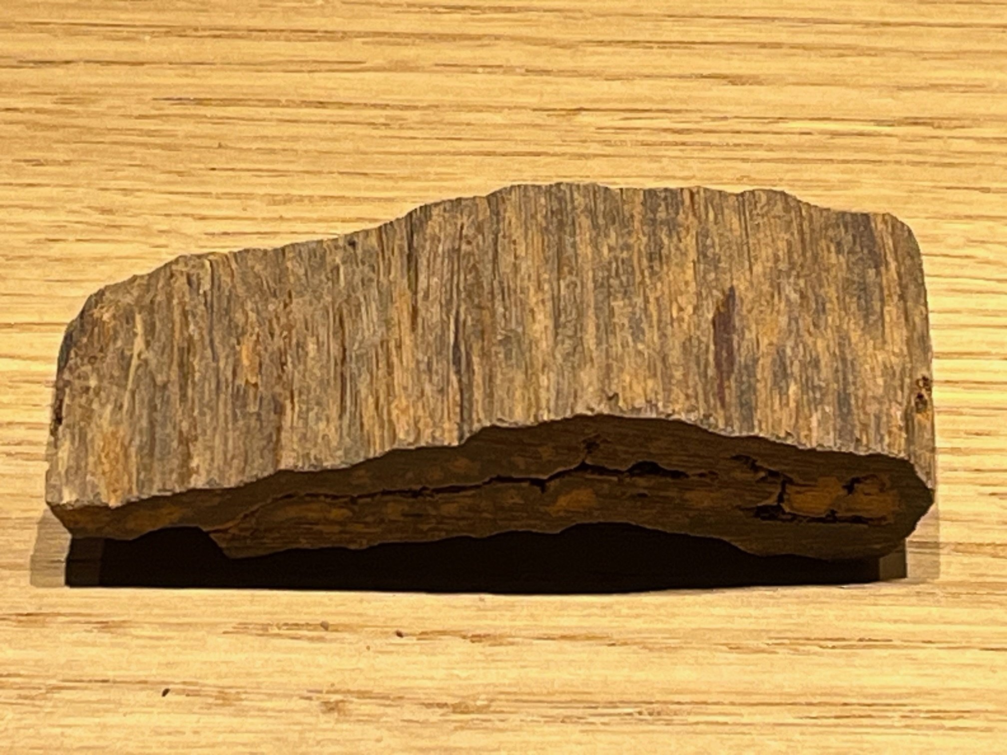 ◇校長先生の収蔵品◇香木◇伽羅原木◇７匁半◇昭和３３年７月蔵