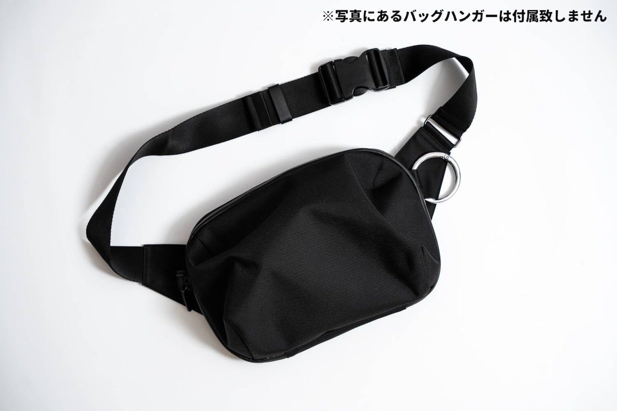 drip ハーフデイパック iPadユーザーのためのボディバッグ「HALFDAY PACK ver.2