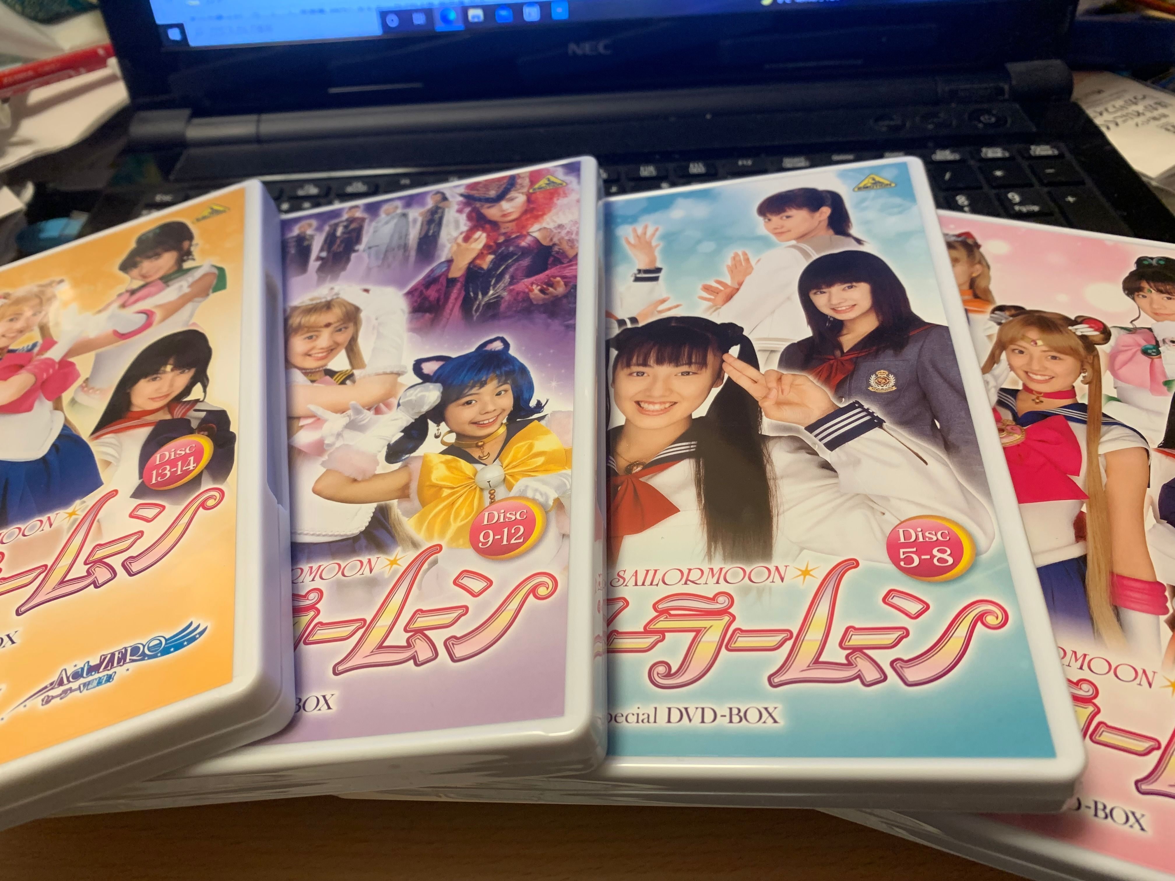 美少女戦士セーラームーン【実写版】DVD 全15巻セット 特製BOX付 北川景子