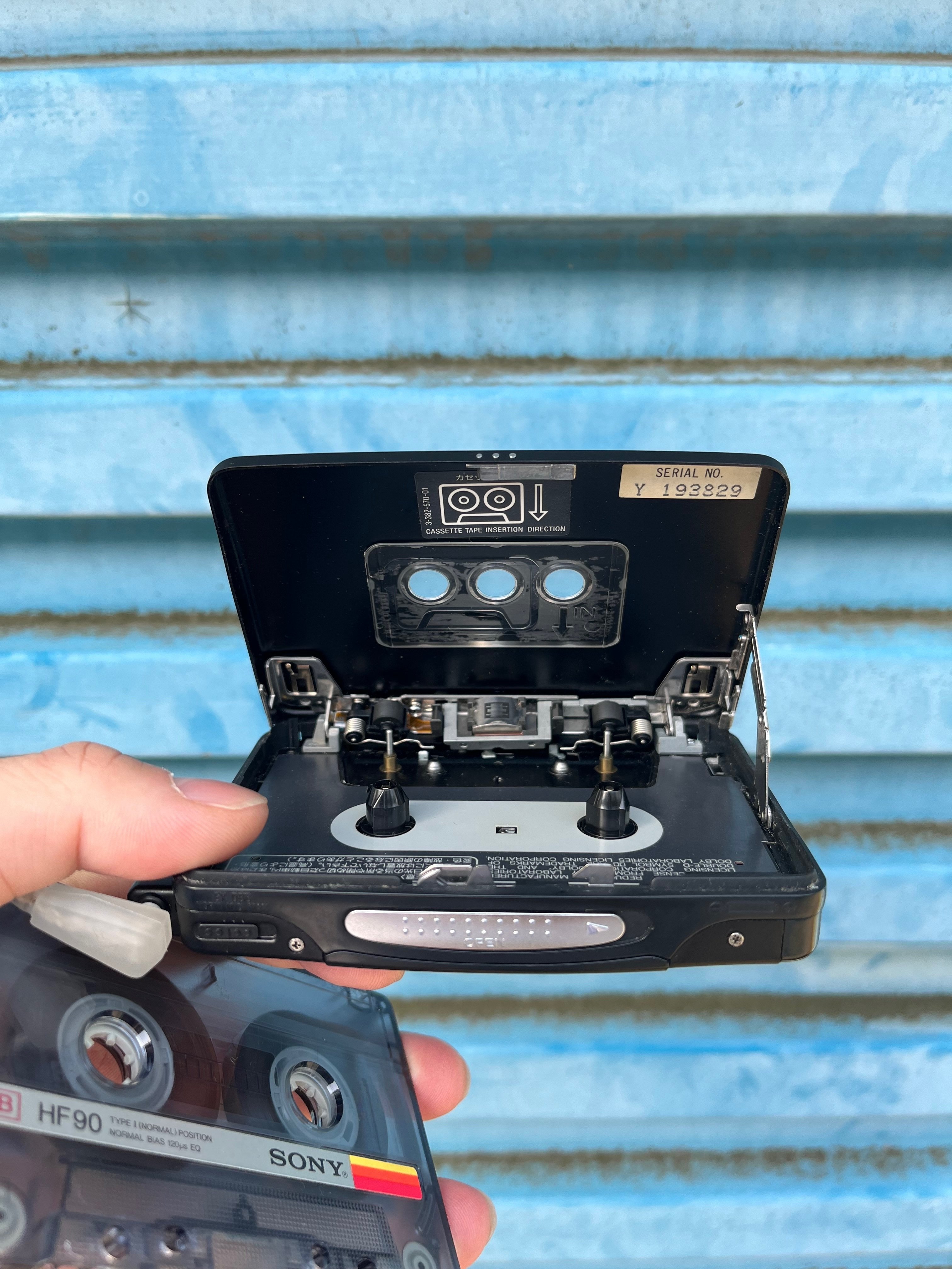 今日のカセットウォークマン履歴20230517｜リョウ