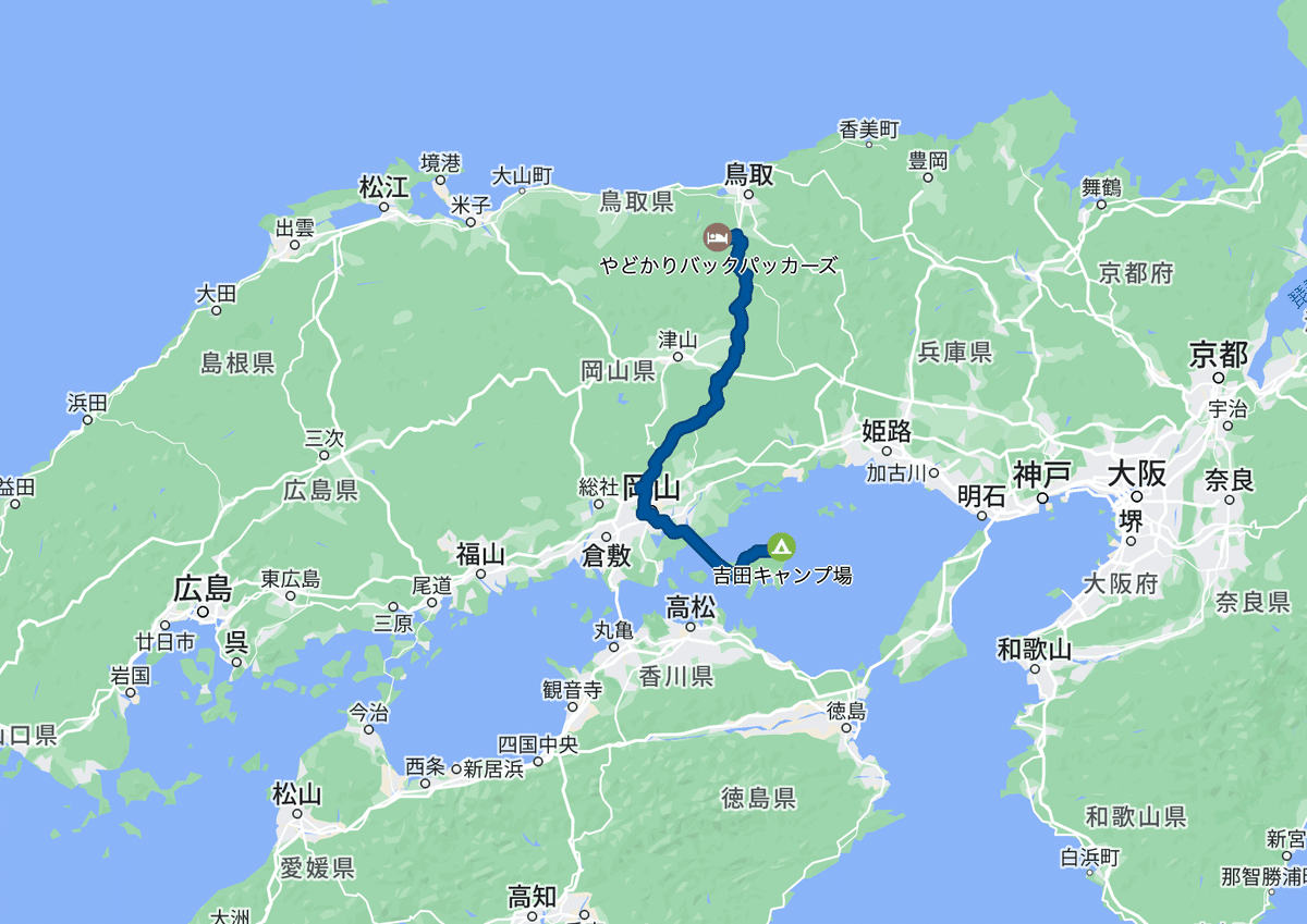 本州外まで 日本一周163日目】本州入り&初ゲスト（2023.05.18）｜ちひろー