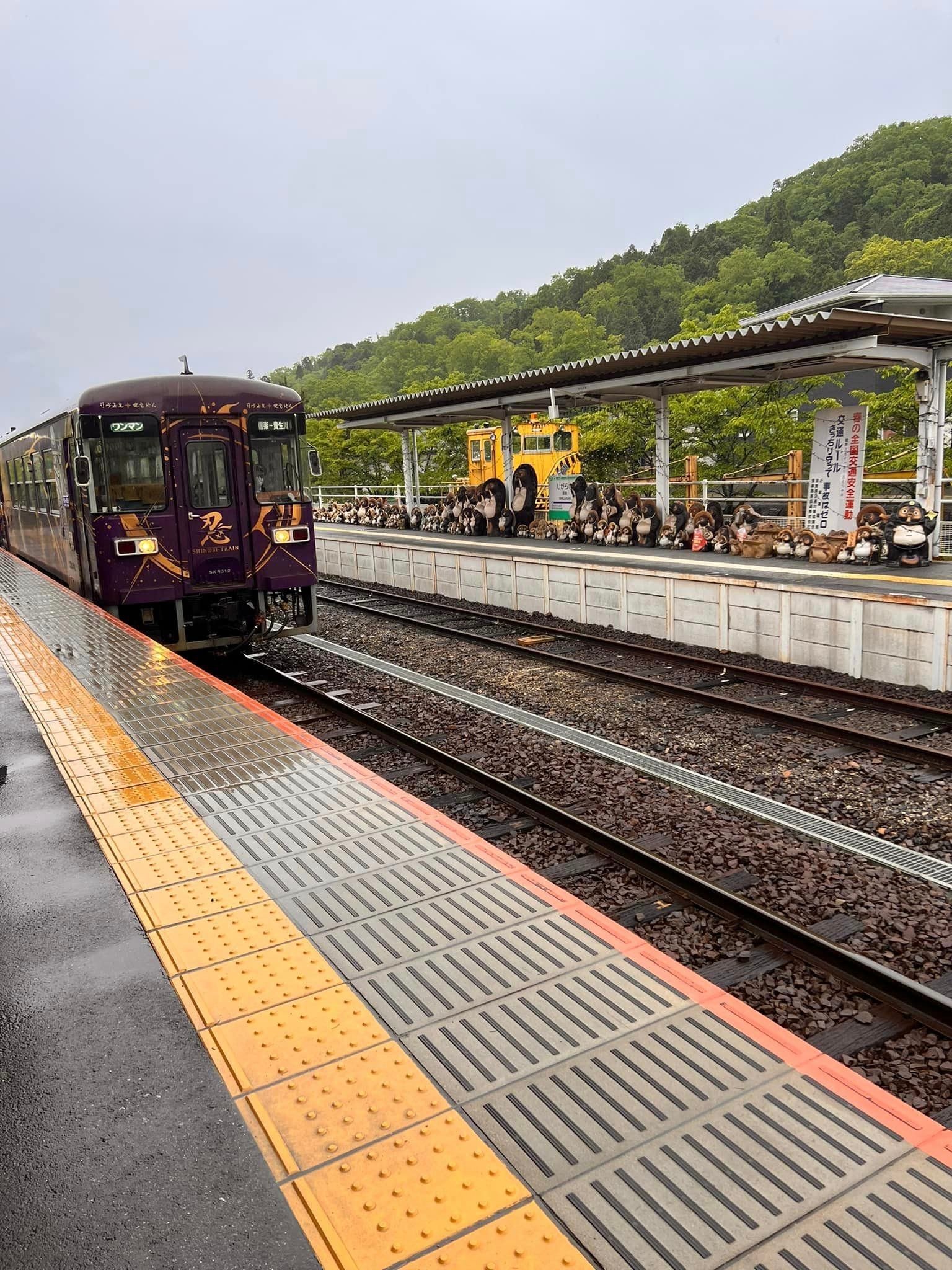 鉄印女王 森川あやこと行く！信楽高原鐵道貸切列車鉄印帳の旅