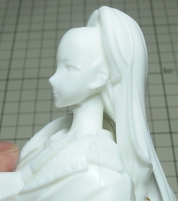 ガレージキット樋口楓を作る【表面処理編】｜ガレージキット制作代行 けん