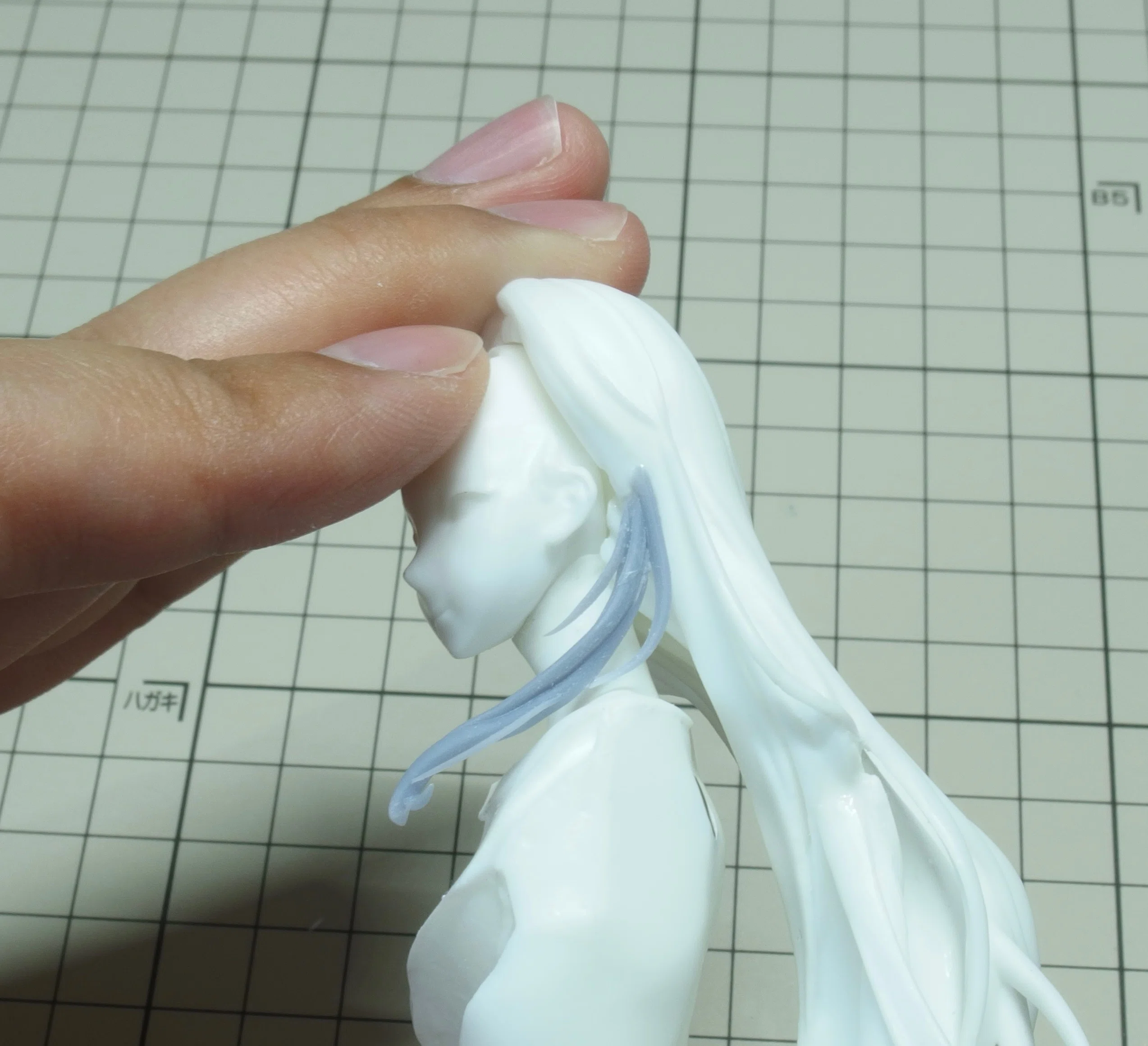 ガレージキット樋口楓を作る【表面処理編】｜ガレージキット制作代行 けん