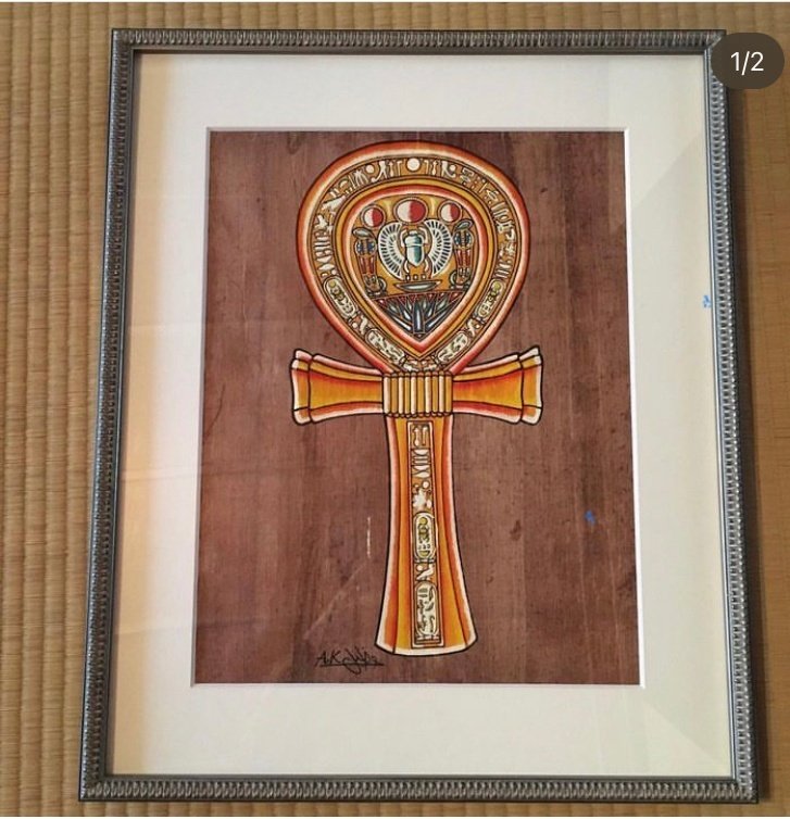 生命の護符 アンクのネックレス｜azur.jewelry｜金属と石の