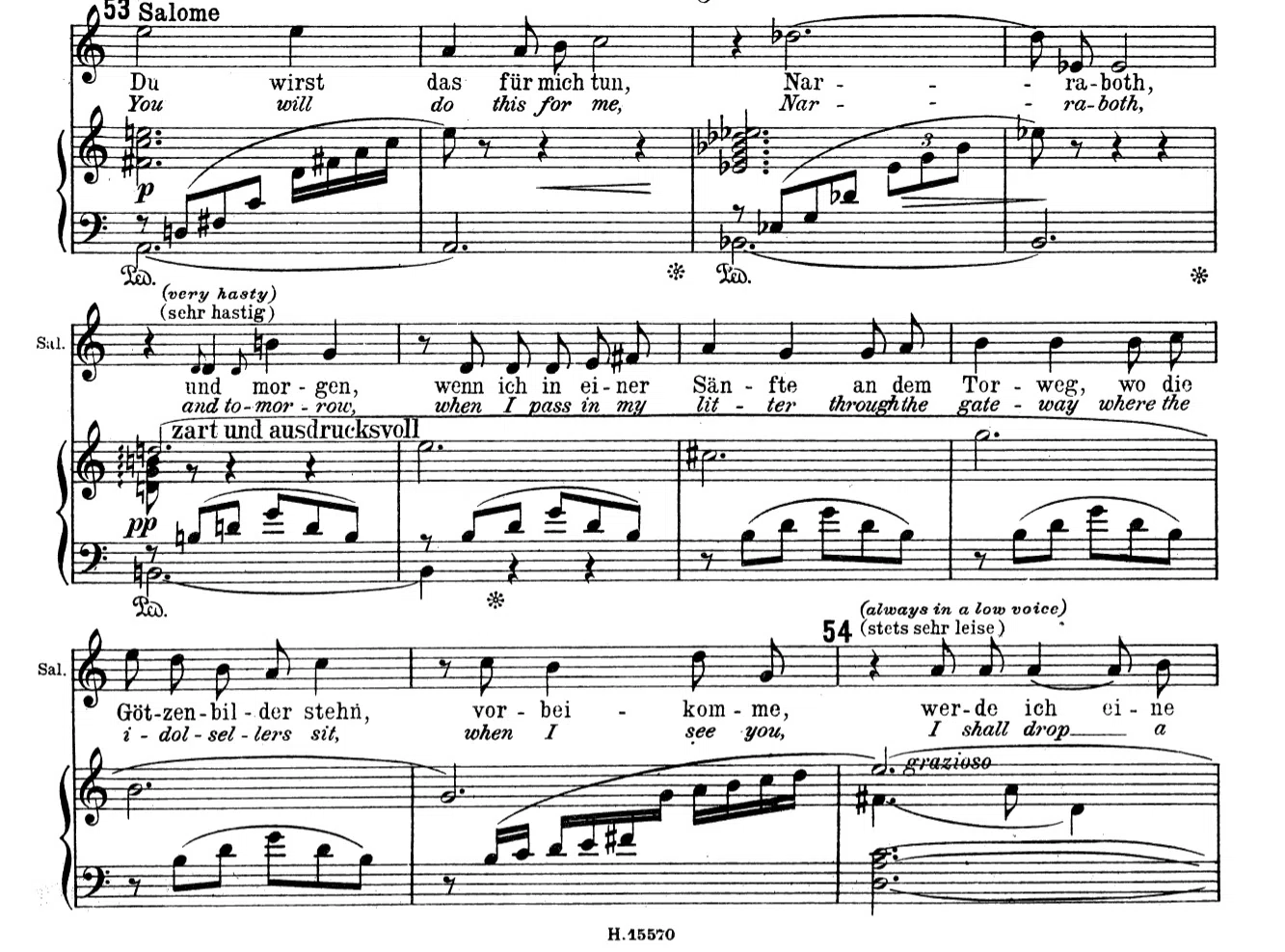R・Strauss Salome 冒頭テーマについての考察｜城谷正博