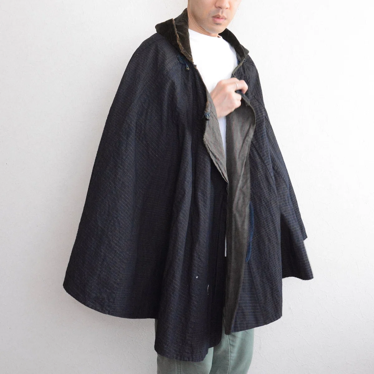 道中合羽(どうちゅうがっぱ) | Japanese Kimono Cape|難波商店 | NAMBA SHOUTEN