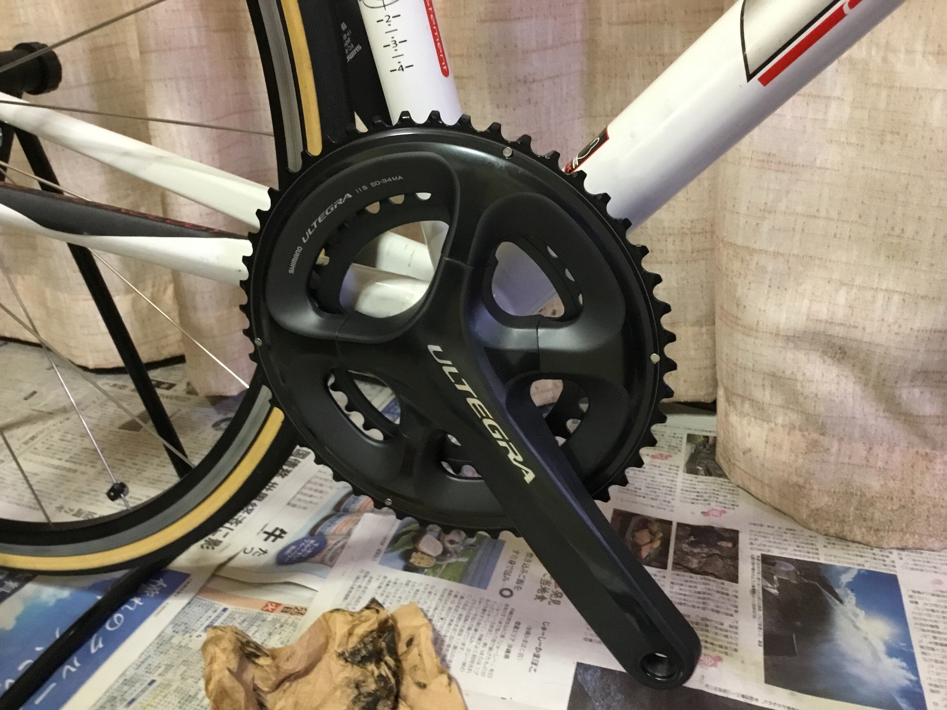 昔のLOOKのカーボンバイクを復活させてみた話(修理・組立編 昔のLOOKのカーボンバイクを復活させてみた話(修理・組立編