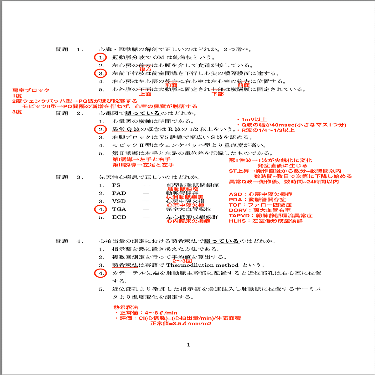 IVR認定技師試験 過去問の解答と解説