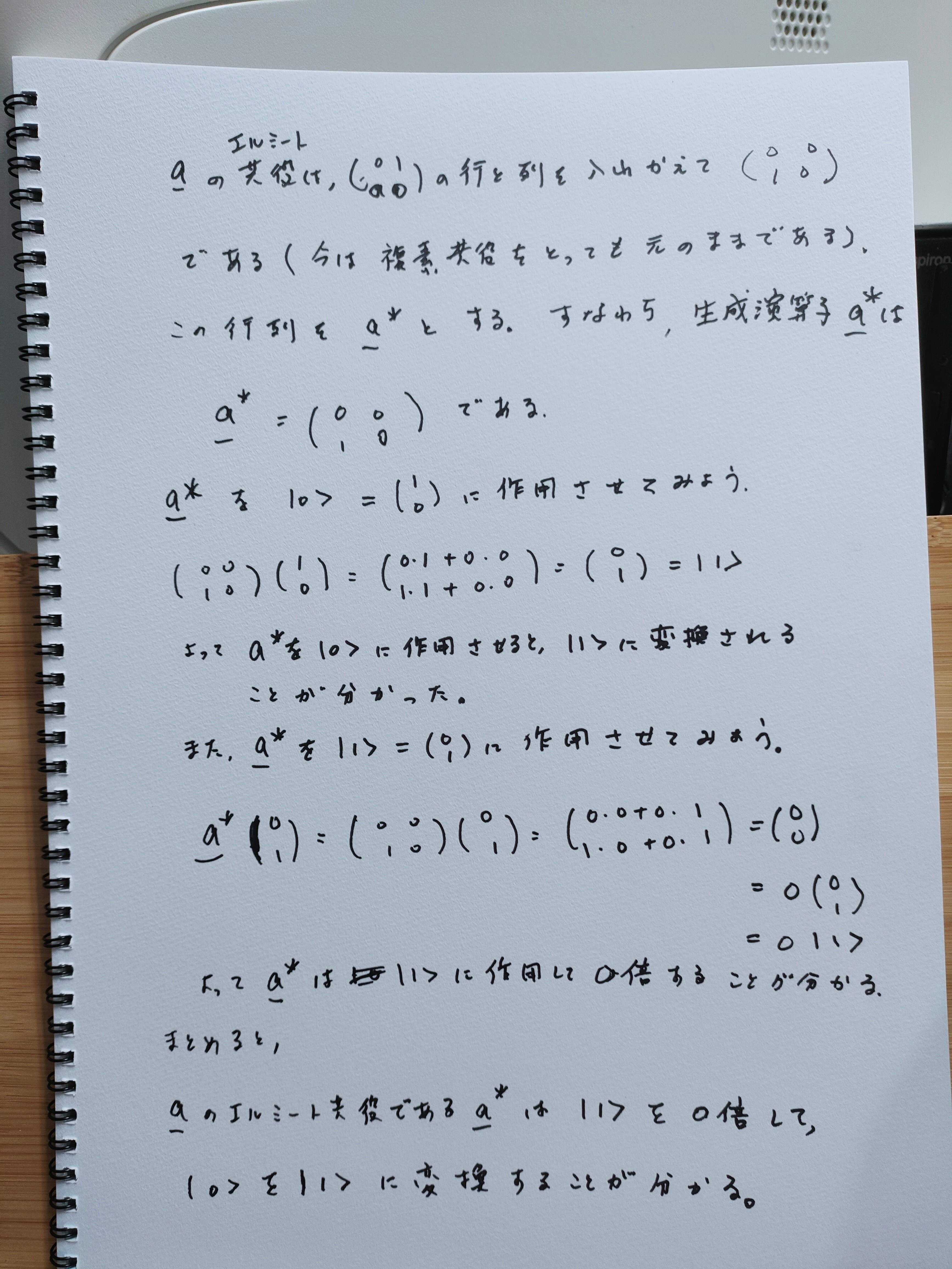 ファインマン「計算機科学」6章量子コンピュータから読み始める人向け