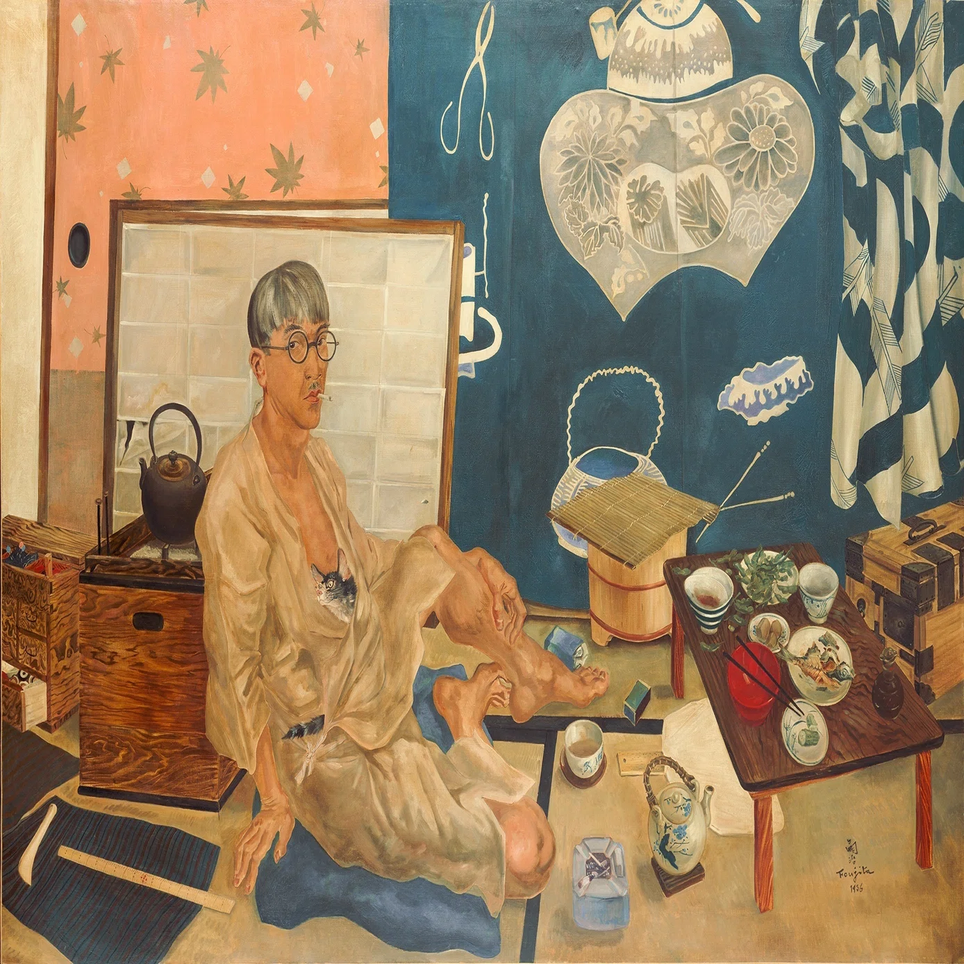 2023/5/22 藤田嗣治《自画像》｜ikumi