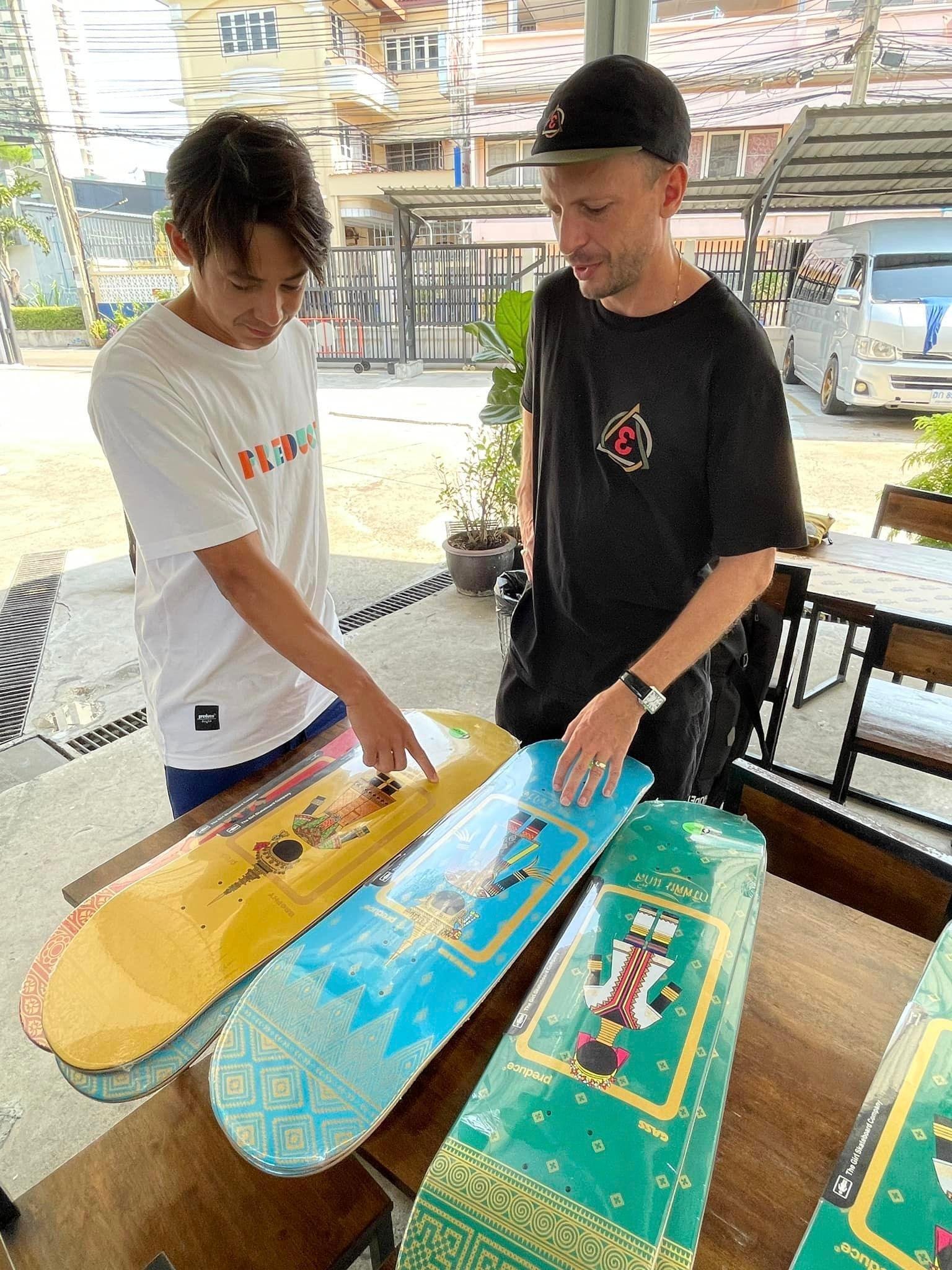 preduce スケートボード デッキ タイランド タイ スケボー preduce スケートボード デッキ タイランド タイ スケボー