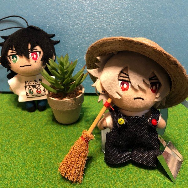 ヒプぬい「オーバーオールと麦わら帽子」｜まふ湯@ぬい