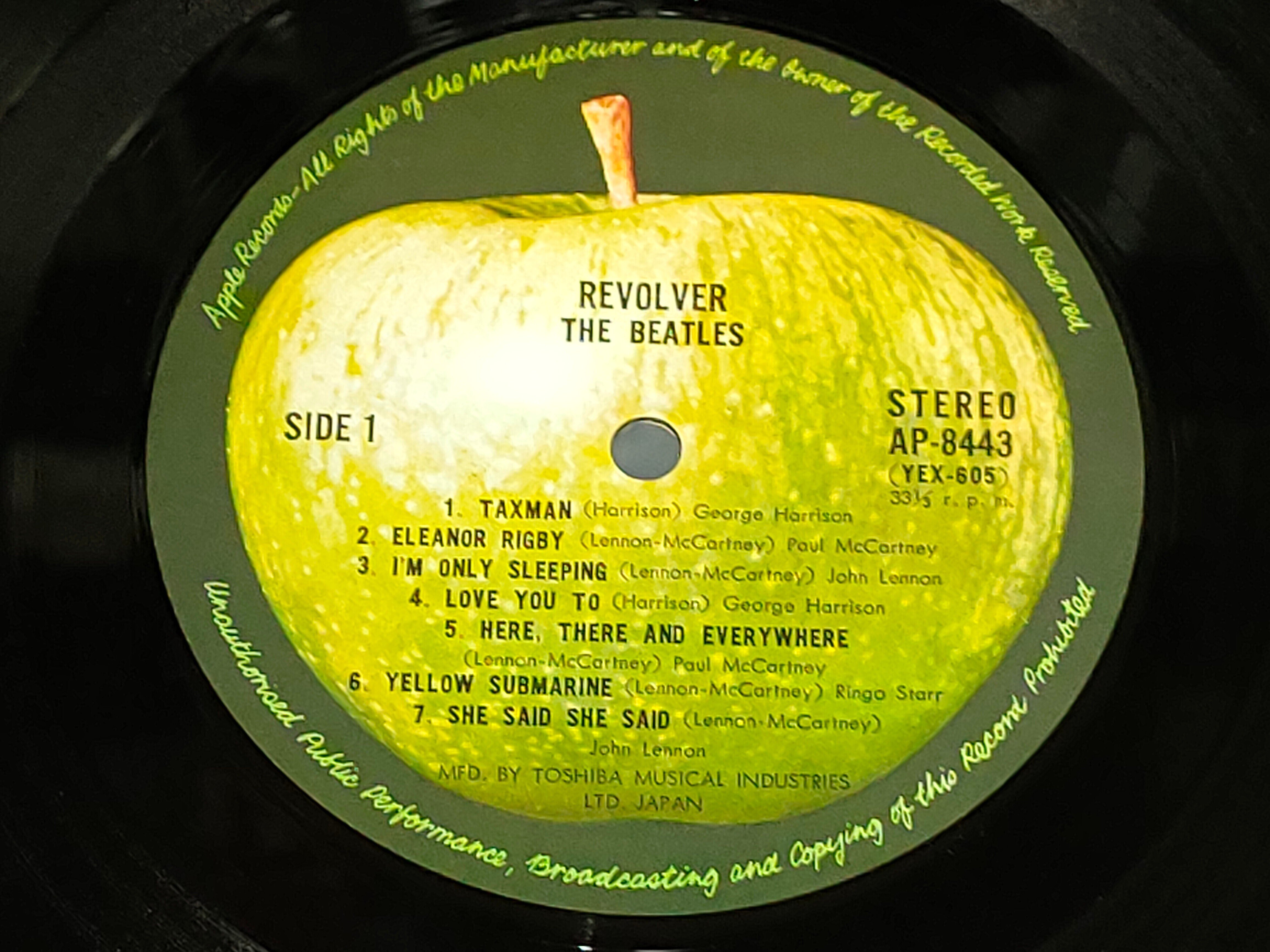 Revolver】(1966) Beatles アナログ盤で聴いてみたリボルバー Revolver】(1966) Beatles アナログ盤で聴いてみたリボルバー
