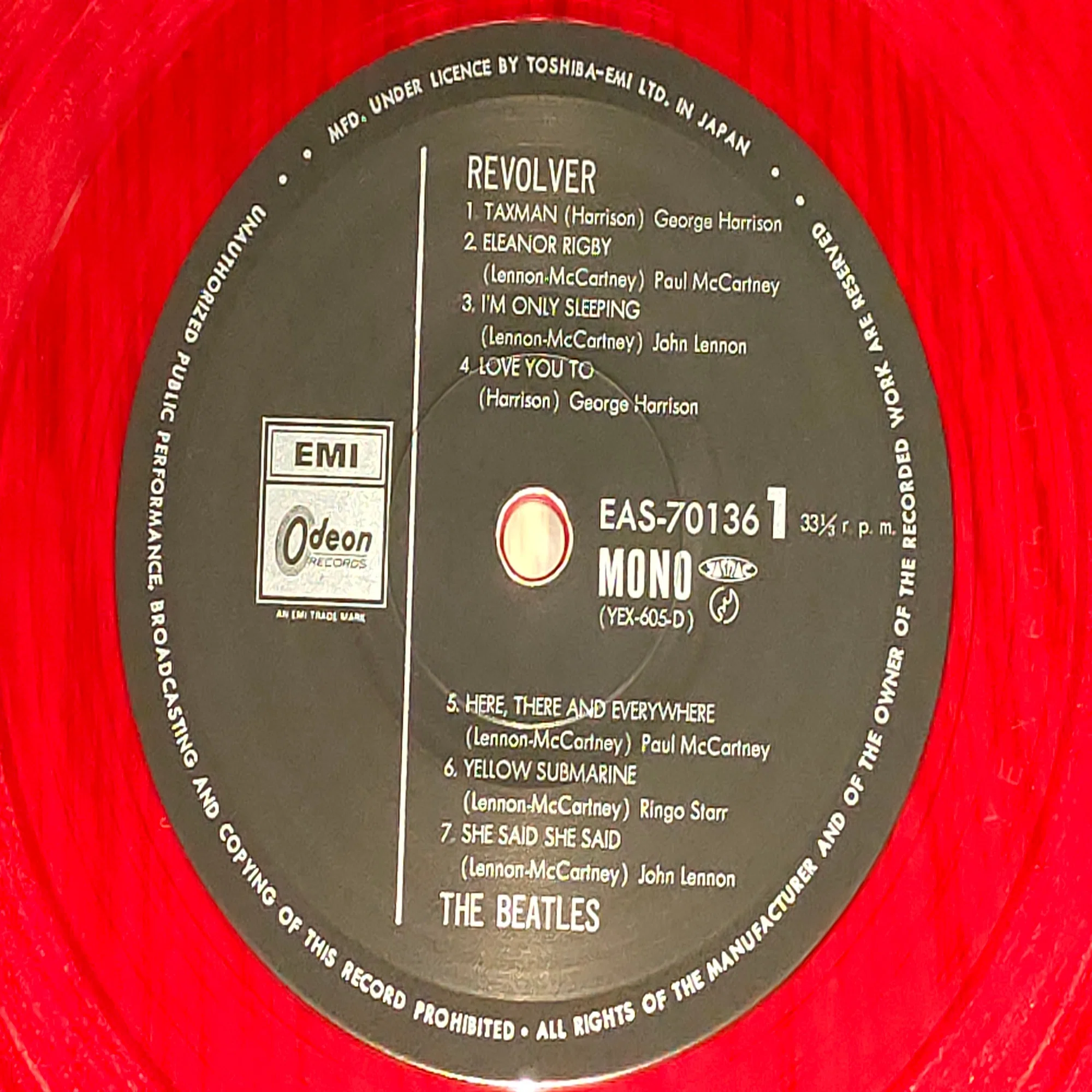 Revolver】(1966) Beatles アナログ盤で聴いてみたリボルバー体験記 
