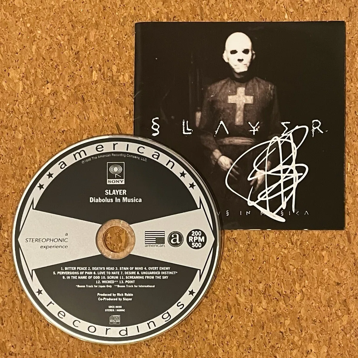 スレイヤー ～サイン入りレコードA to Z （note版） 第18回 SLAYER｜五 