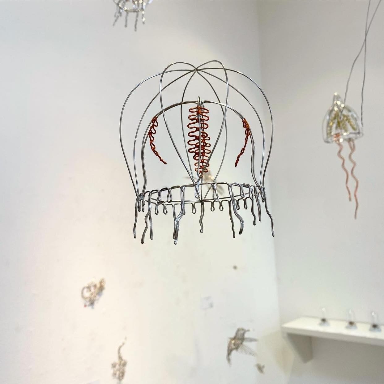 ☆137☆ 自由自在なワイヤーアート「ベクトルの美」｜からむし座 ◯