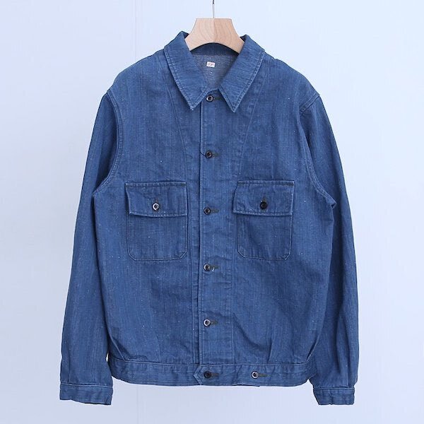 男らしいフレンチミリタリーなGジャン【OUTIL】veste caenが入荷いたし