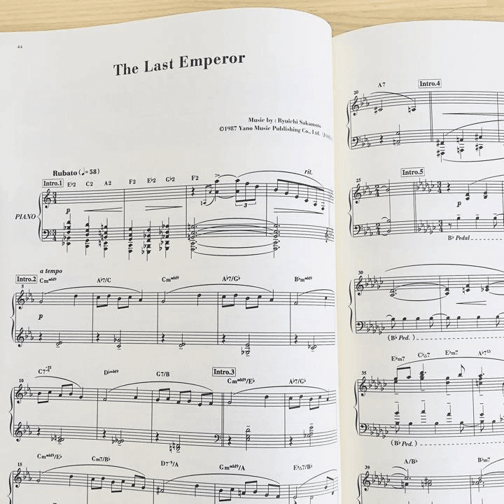 坂本龍一作曲「ラストエンペラー」を完全分析!(休憩)|KK