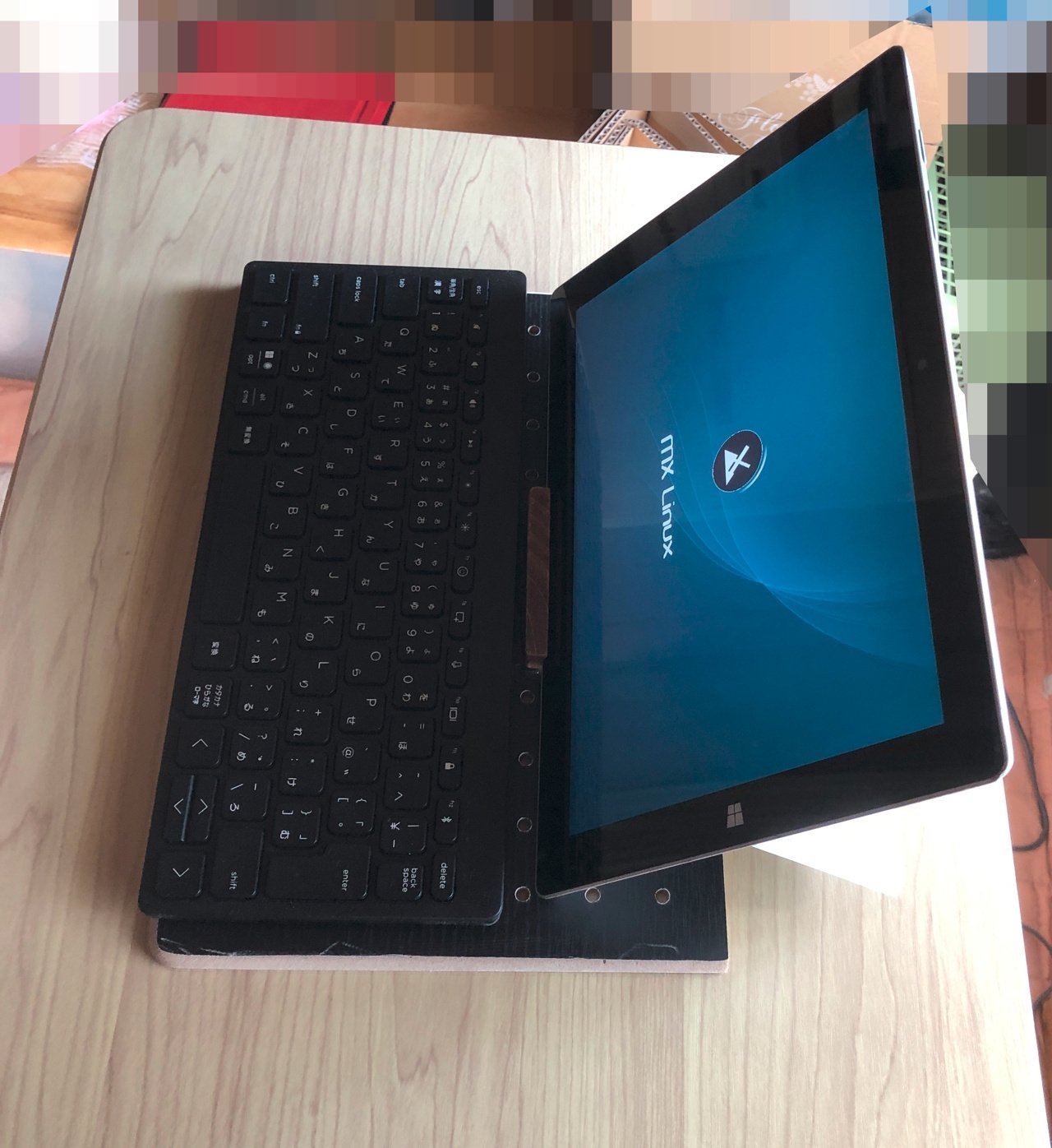中古 モバイルPC 04_LUBUNTU_青