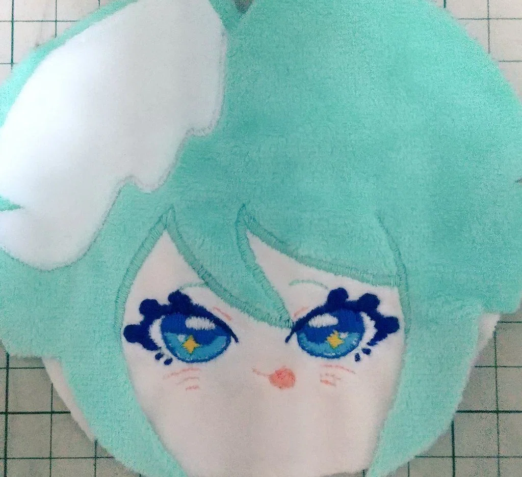 15cm自作ぬい①メロンクリームソーダ｜キミカゲ(君影草)