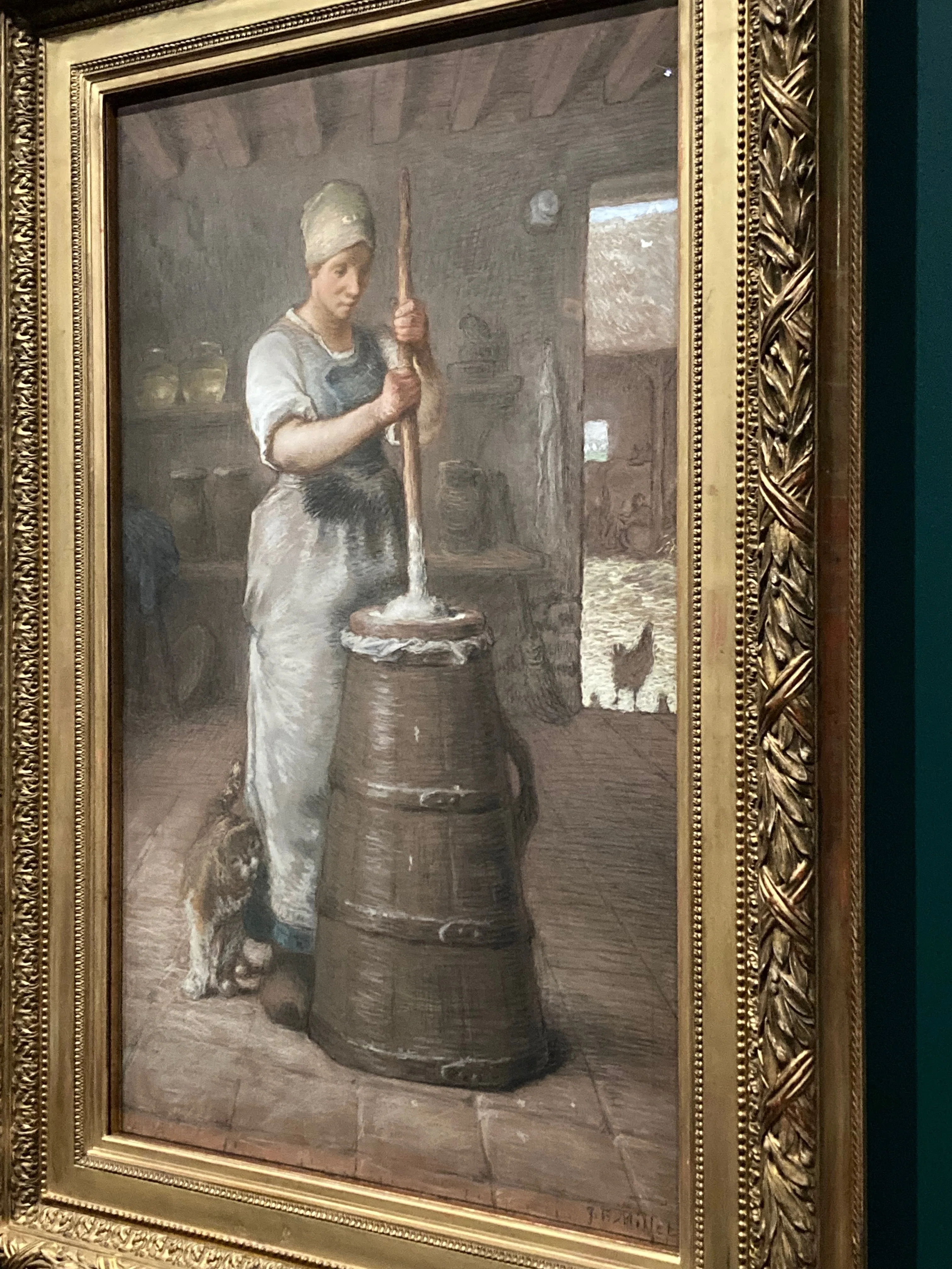 子供のためのオルセー美術館(5)働く人と動物たち/ミレー•パステル画を