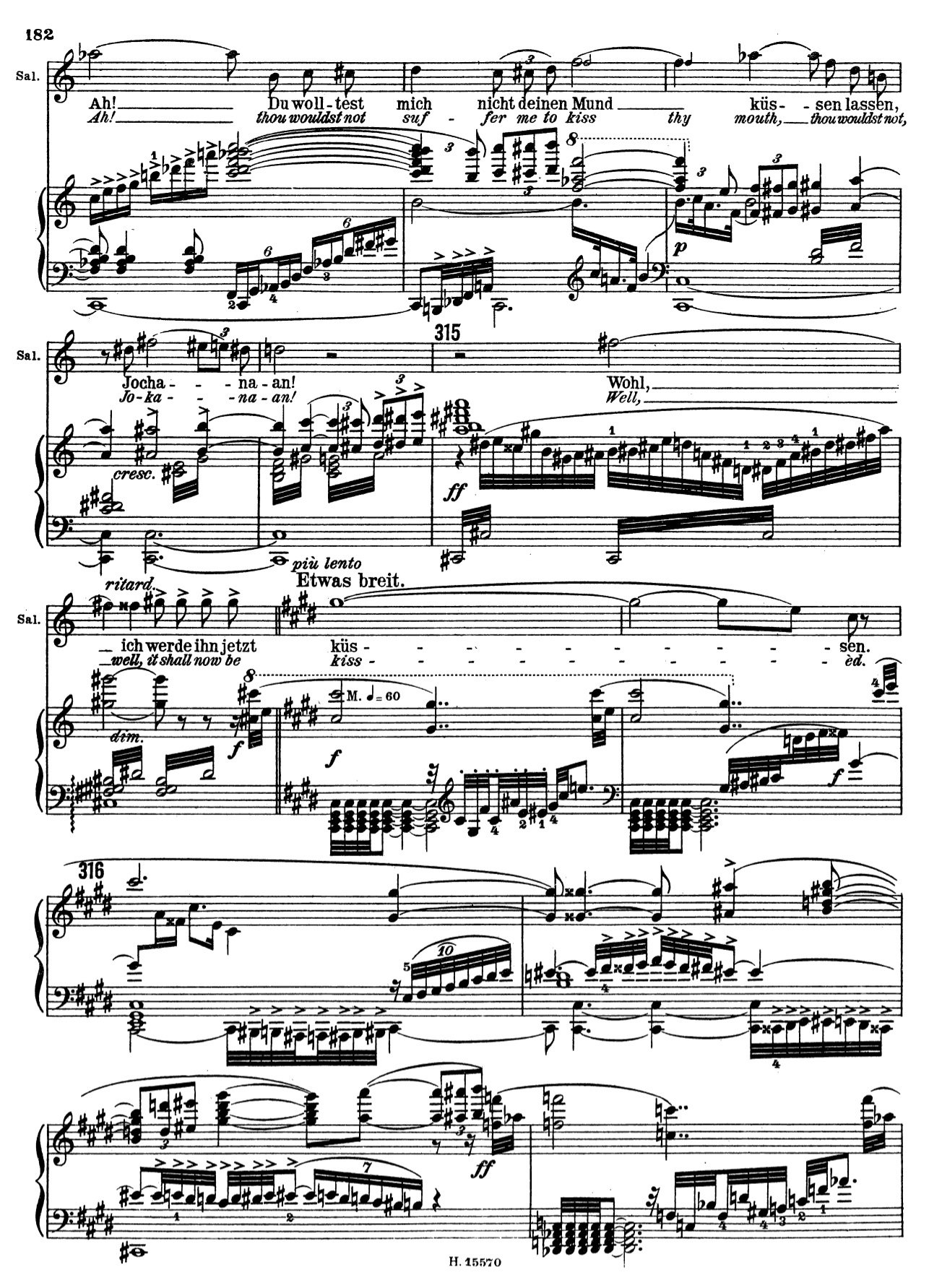 R・Strauss Salome 冒頭テーマについての考察｜城谷正博