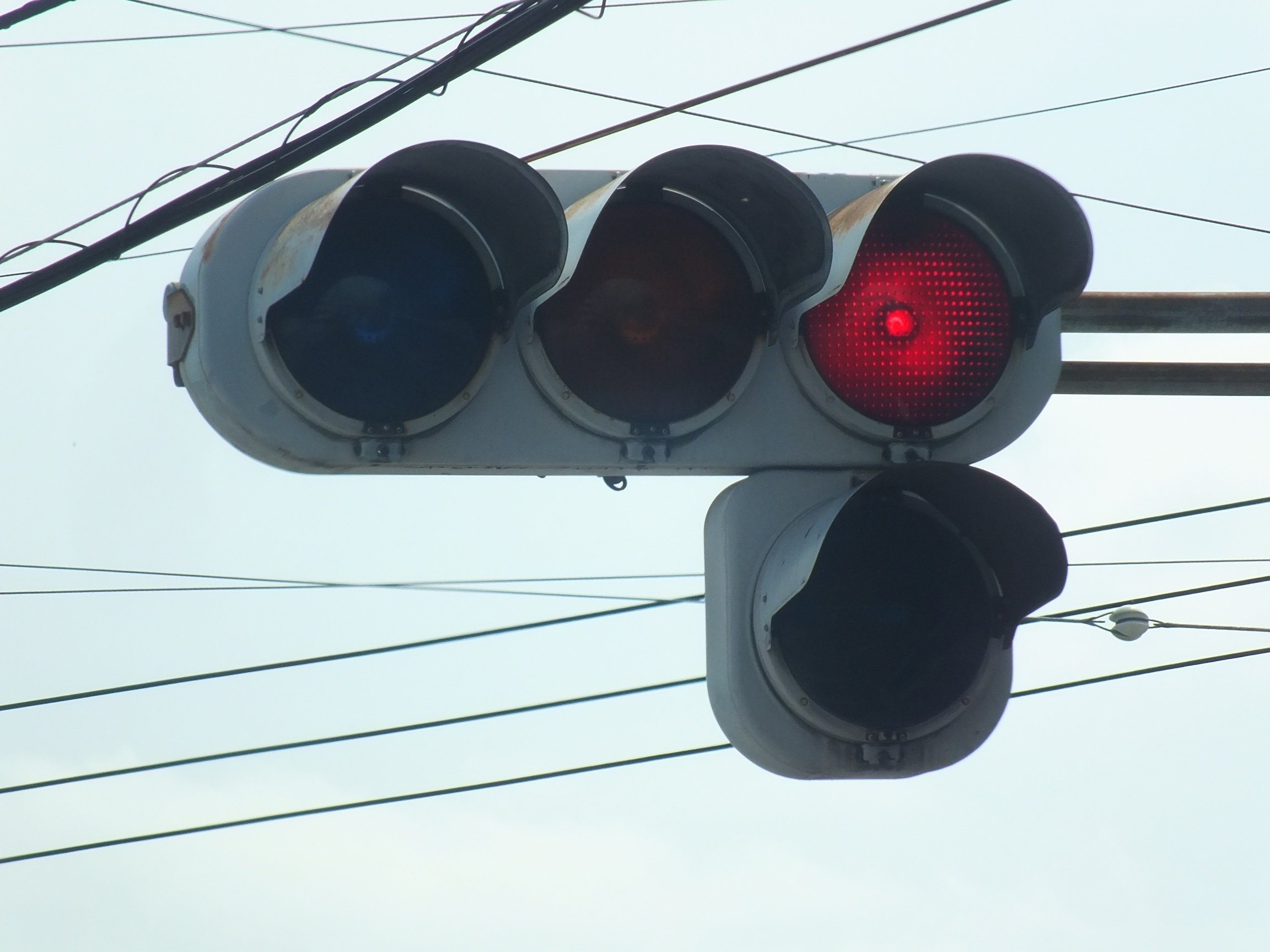 鉄道グッズ！信号機レンズ 鉄道信号機 レンズ（赤青・2枚組） - メルカリ