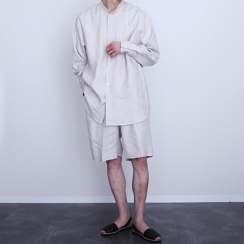 Postelegant シルクリネンショーツ