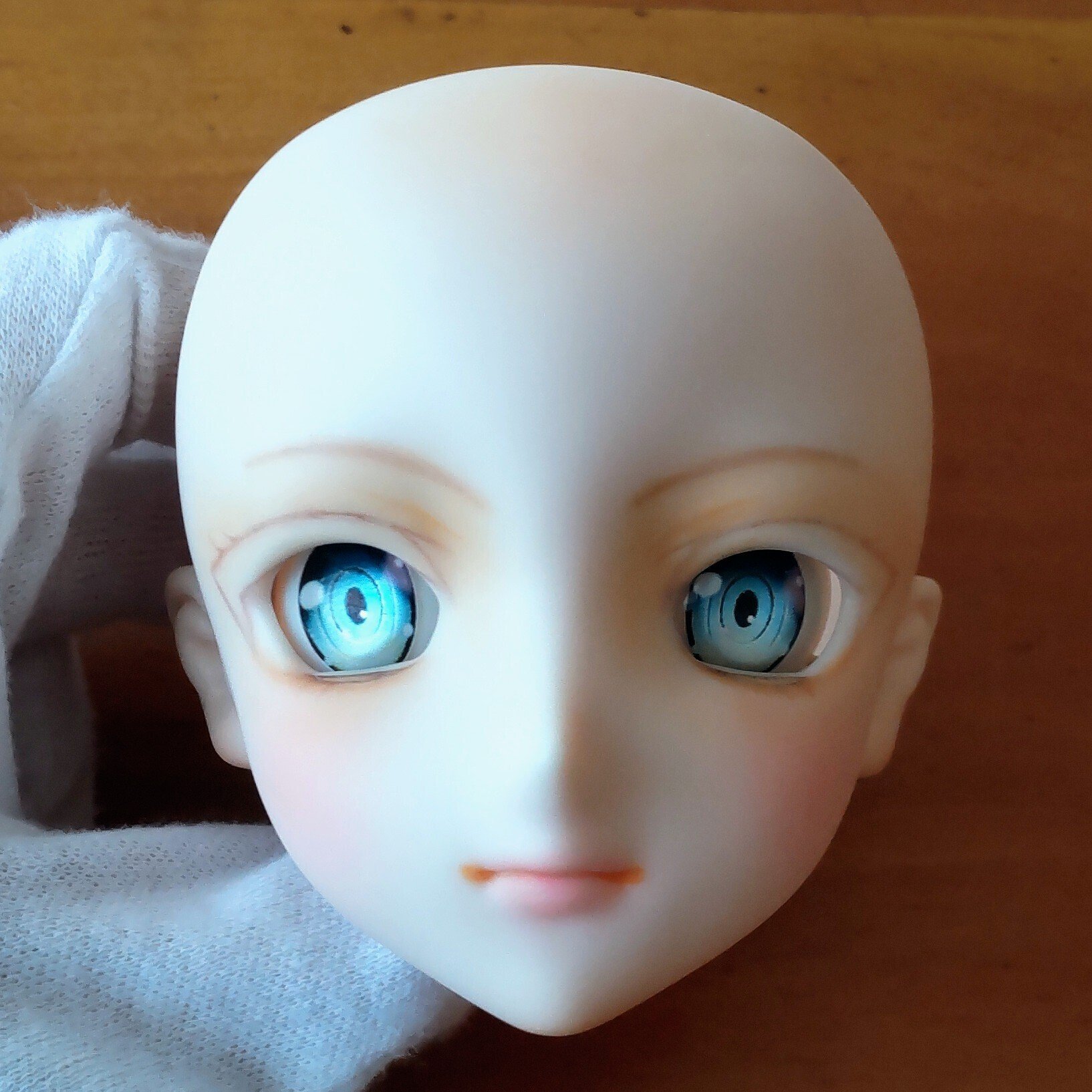 ドールヘッドメイク練習②【オリキャラ編】｜ゆずのき