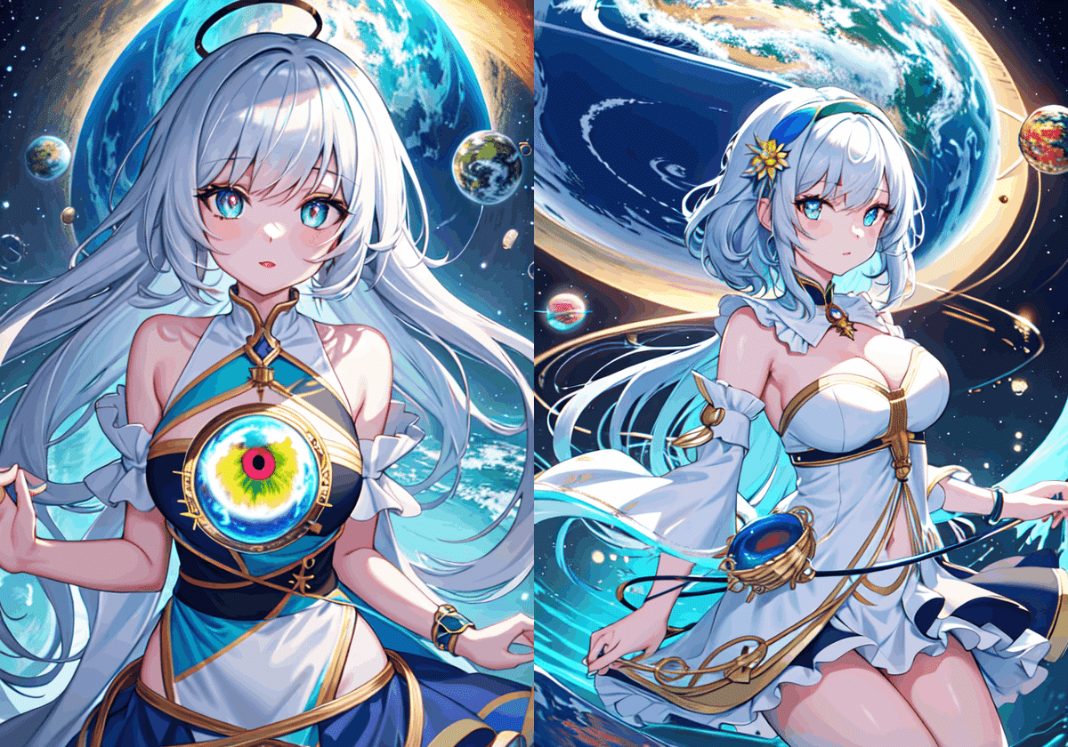 F4size 油絵 少女像「ドリーム」