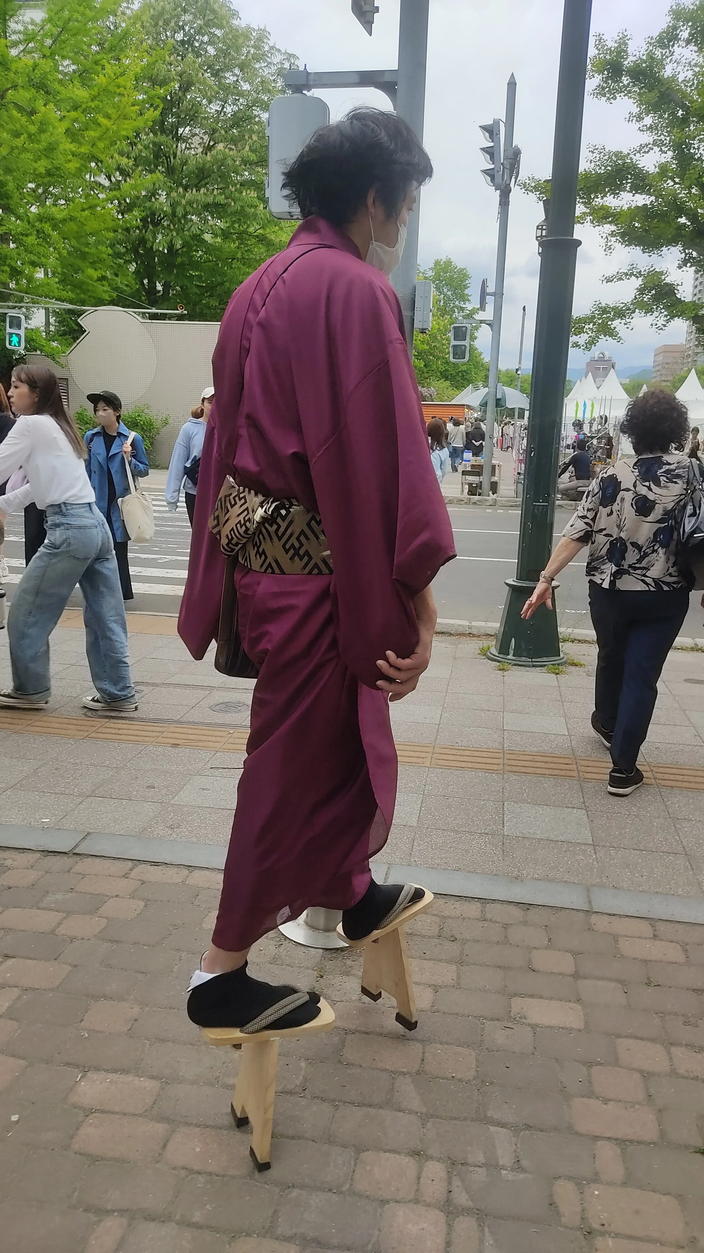 高下駄にタマ下駄|Tokio Matsumoto