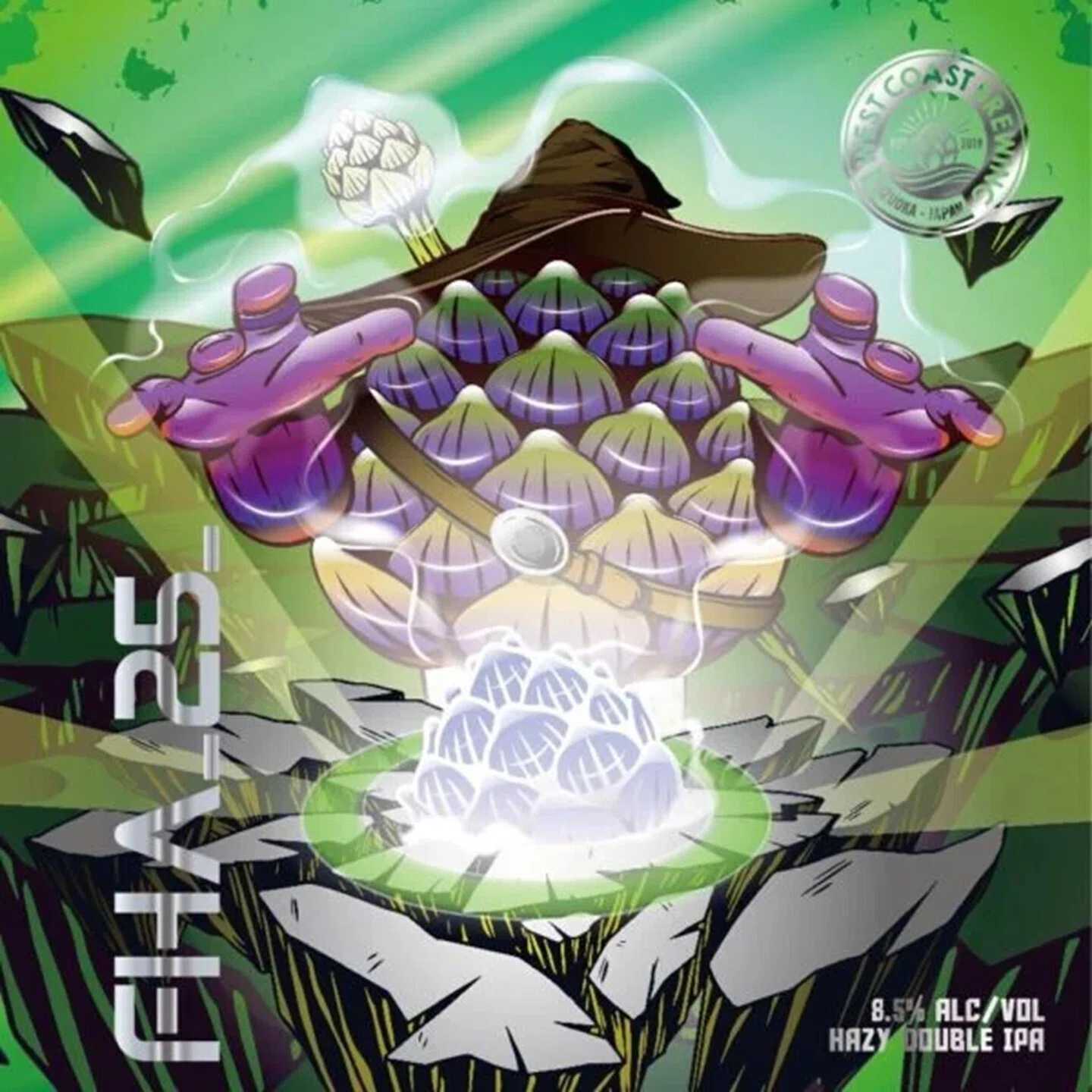 WEST COAST BREWING の「FULL HOP ALCHEMIST V25」｜yamashin0120