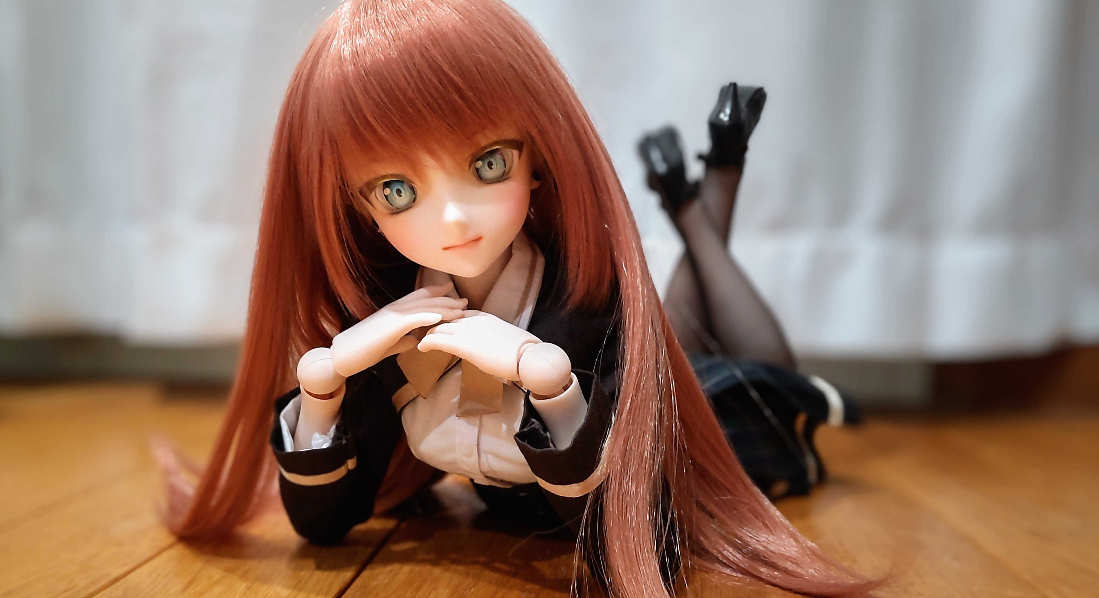 人気満点 ドールヘッドメイク練習②【オリキャラ編】｜ゆずのき 人形