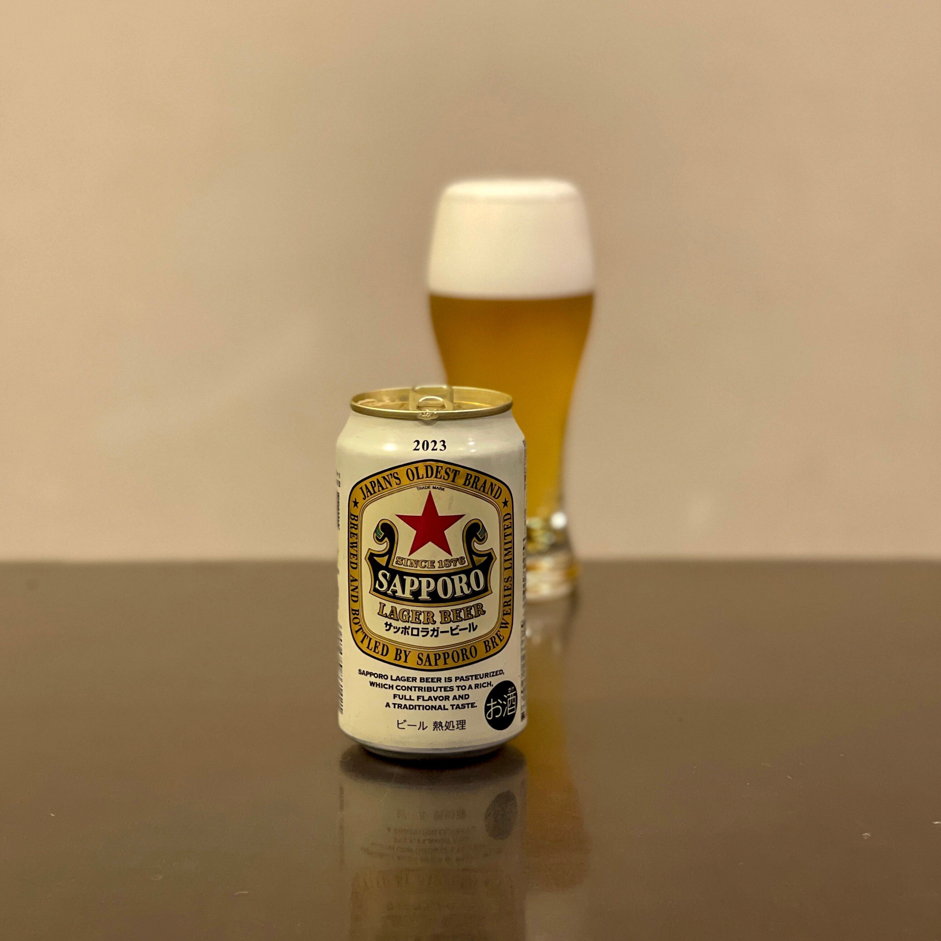 サッポロビールの「サッポロラガービール（缶）【2023】」｜yamashin0120