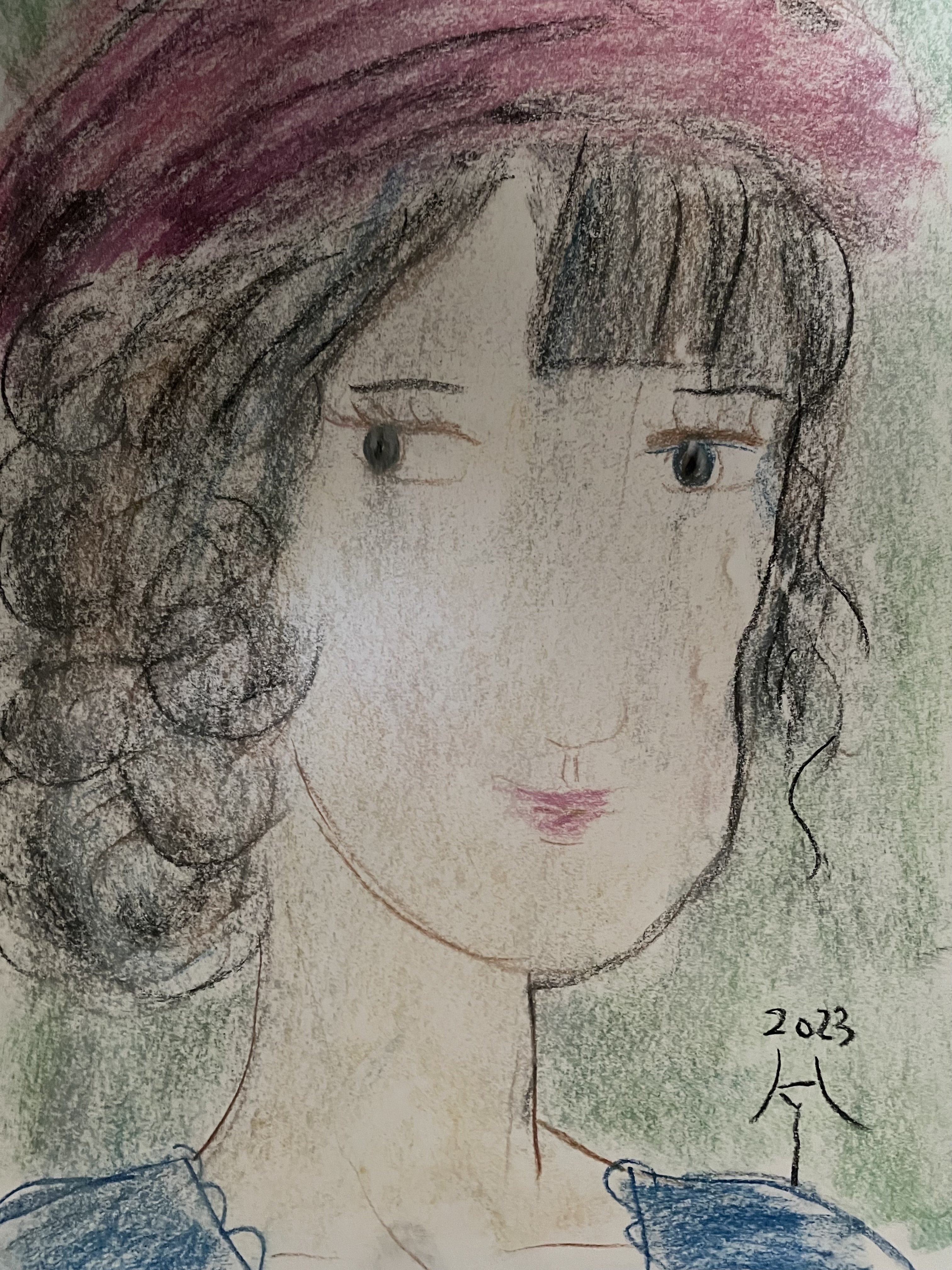 猫 サーフィン サバトラ とら猫 サーファー猫 夏 日本画 絵画