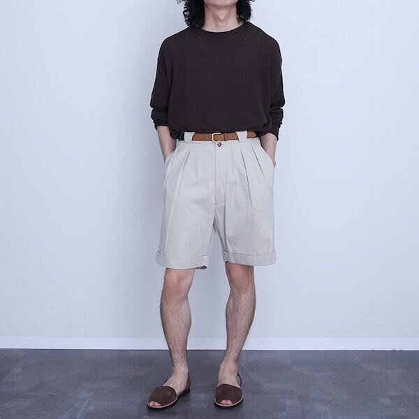 MAATEE&SONS SHORT ショーツ MAGDALENE 別注 ポロリ MAATEE&SONS】から使いやすくも上品さのあるショーツが到着