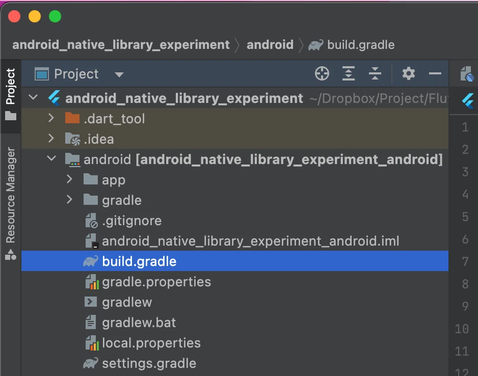 Flutter勉強日記: AndroidのネイティブライブラリであるAARを取り込んで見る｜mizutory