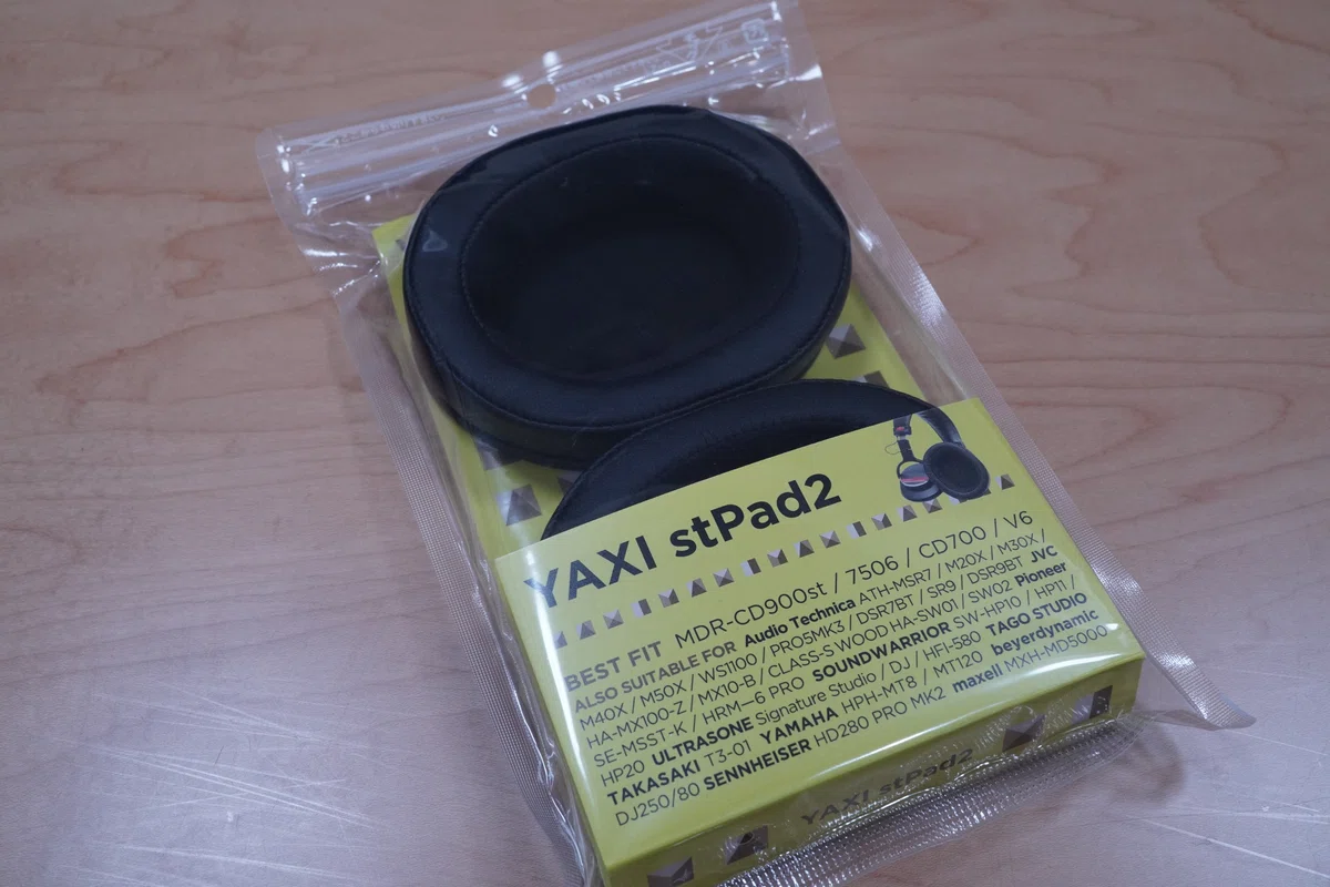 YAXI「stPad2」でHPH-MT8が大化け！？ ～イヤーパッドはヘッドフォン 